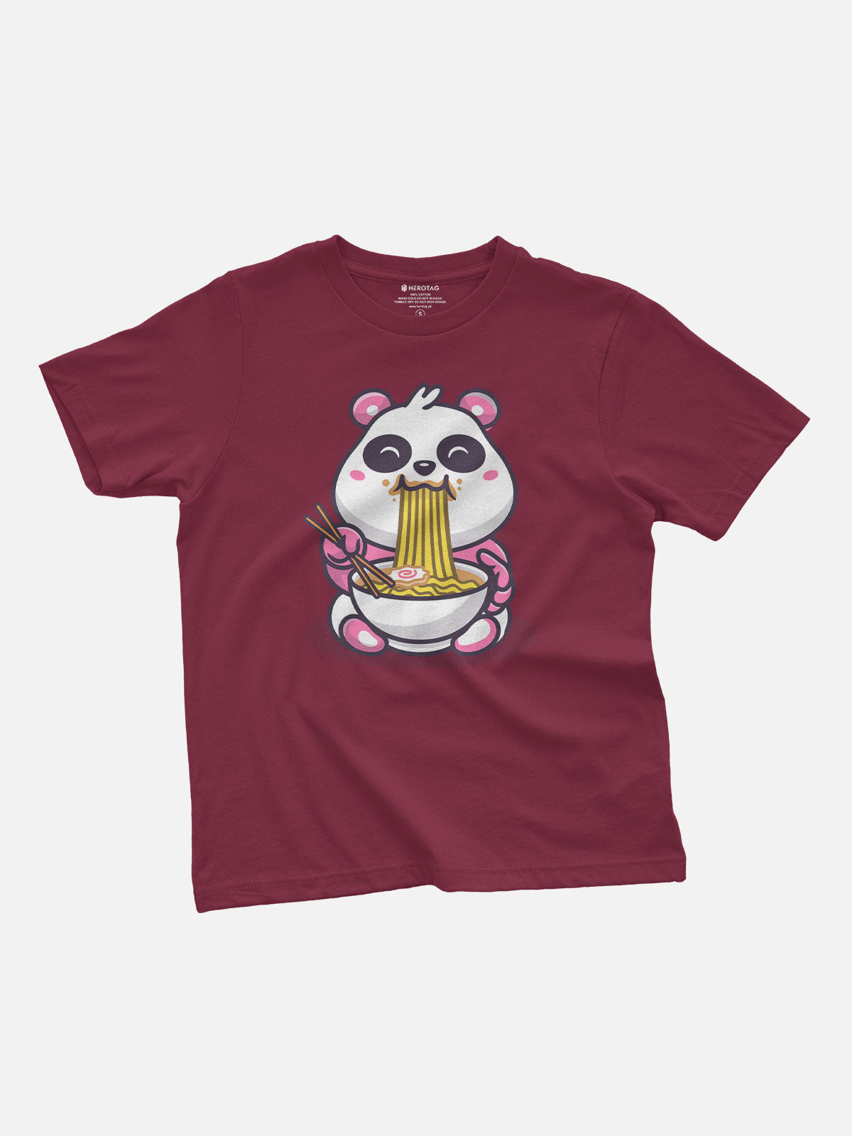 Panda Noodle Lover Kids T-Shirt