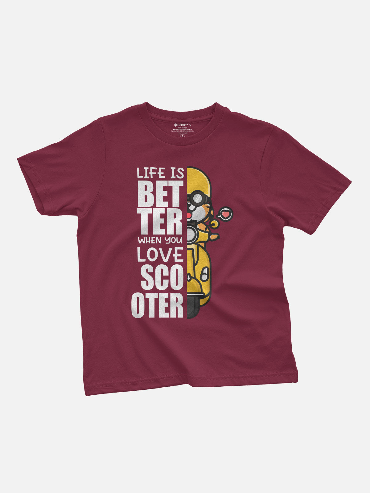 Life with Scooter Kids T-Shirt