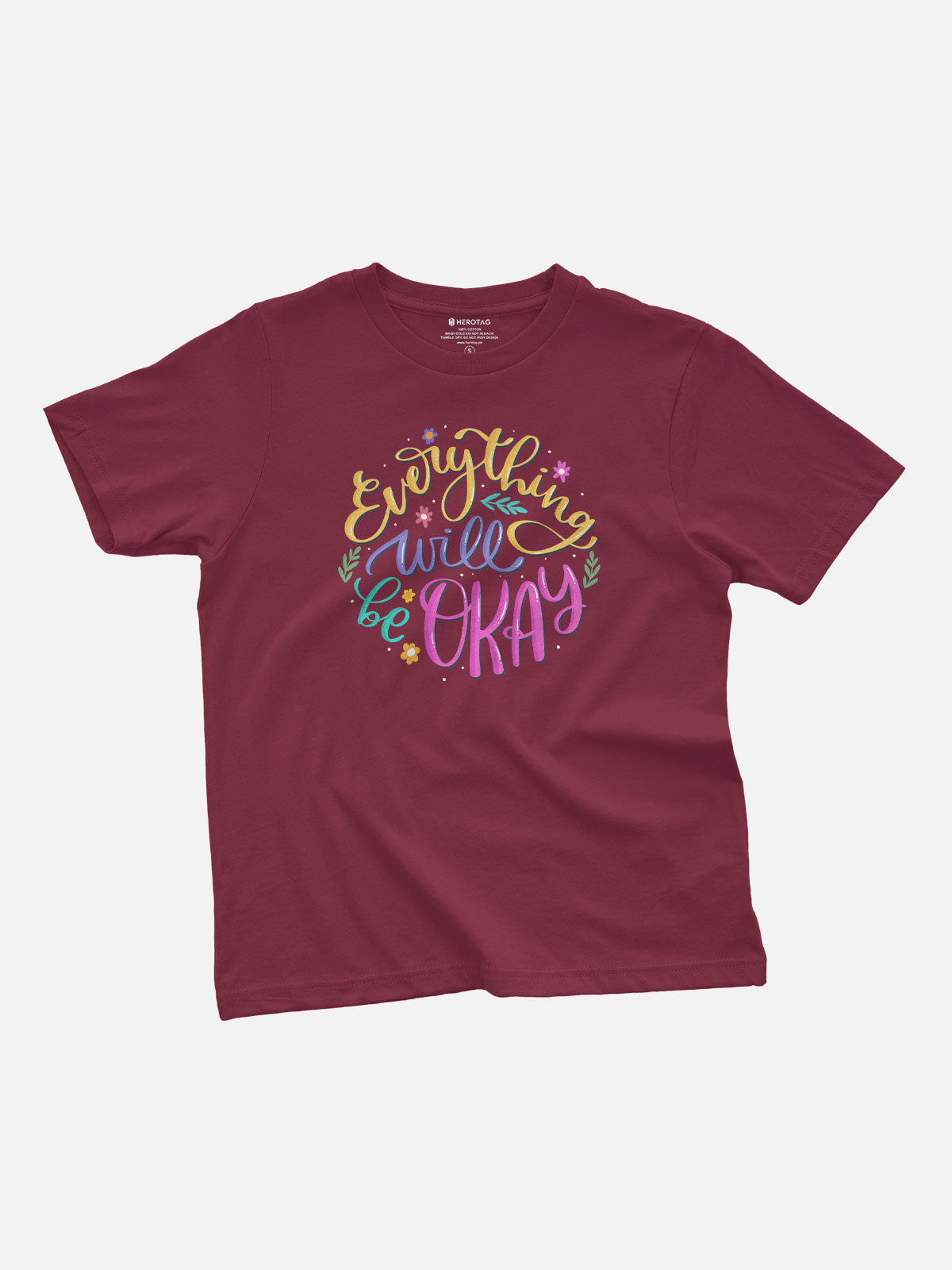 Everything Will Be Okay Kids T-Shirt