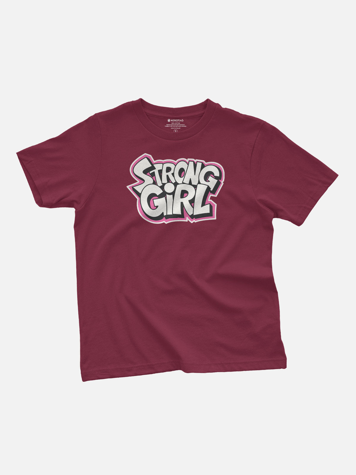 Strong Girl Empowering Kids T-Shirt