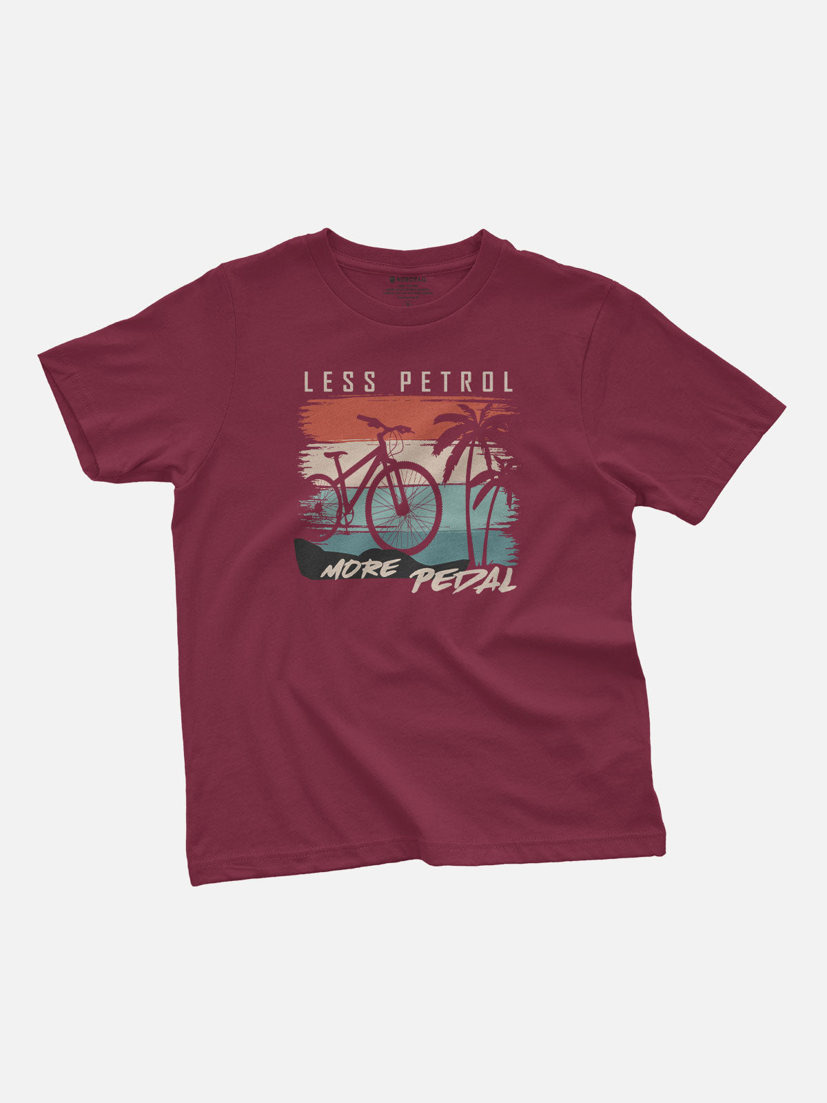 Less Petrol More Pedal Kids T-Shirt