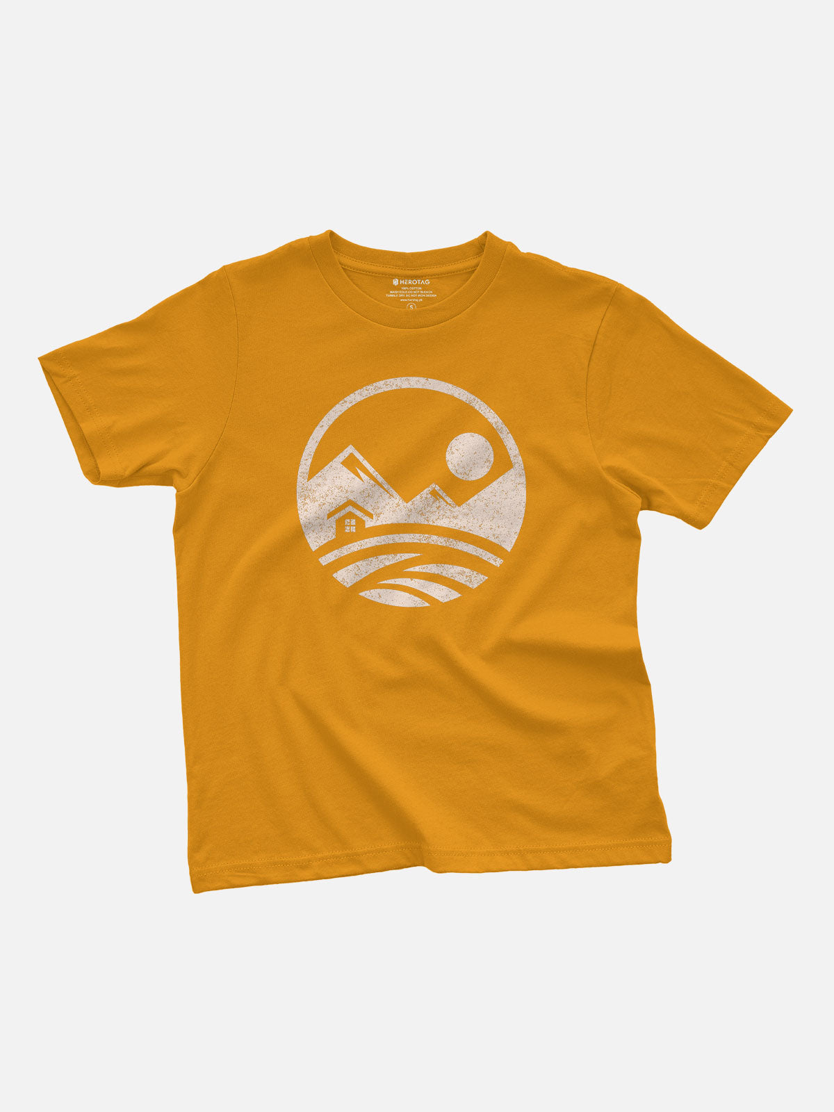 Rustic Mountain Kids T-Shirt