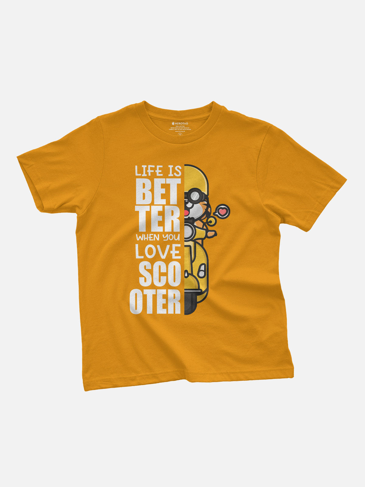 Life with Scooter Kids T-Shirt