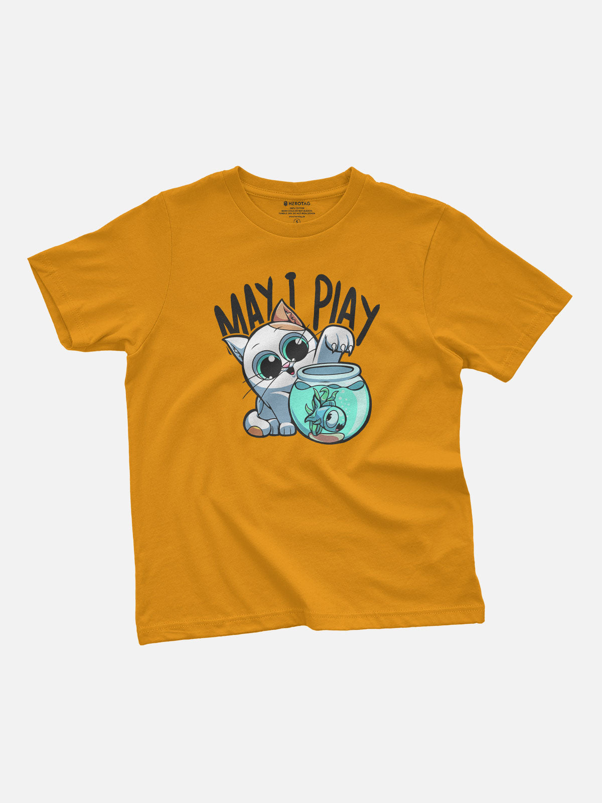 May I Play Cute Cat Kids T-Shirt