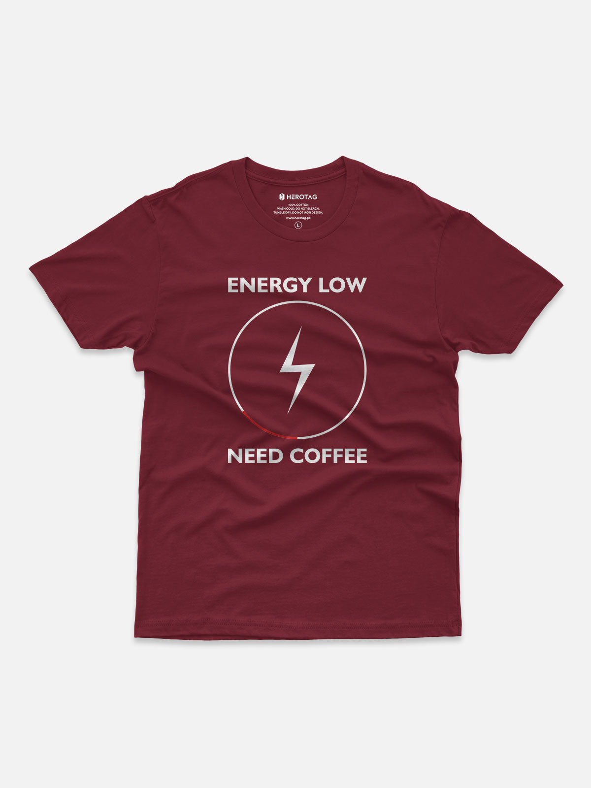 Energy Low Need Coffee T-Shirt