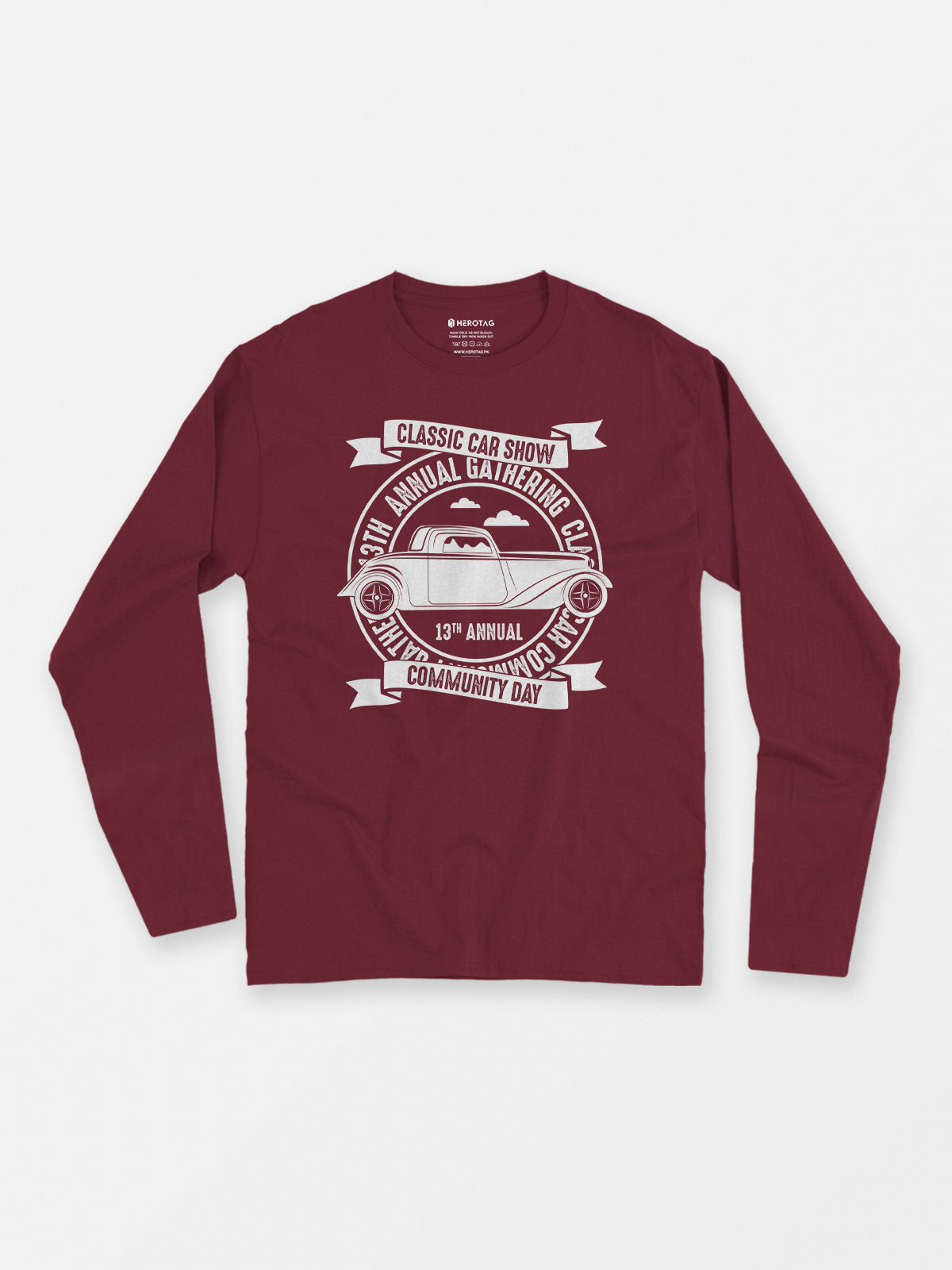 Classic Car Show 13th Annual Gathering - Long Sleeve T-Shirt