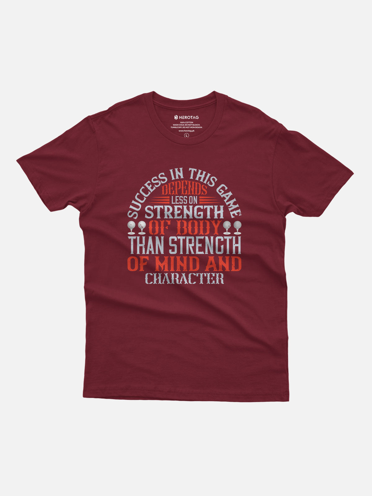 Success Depends on Mind and Character T-Shirt