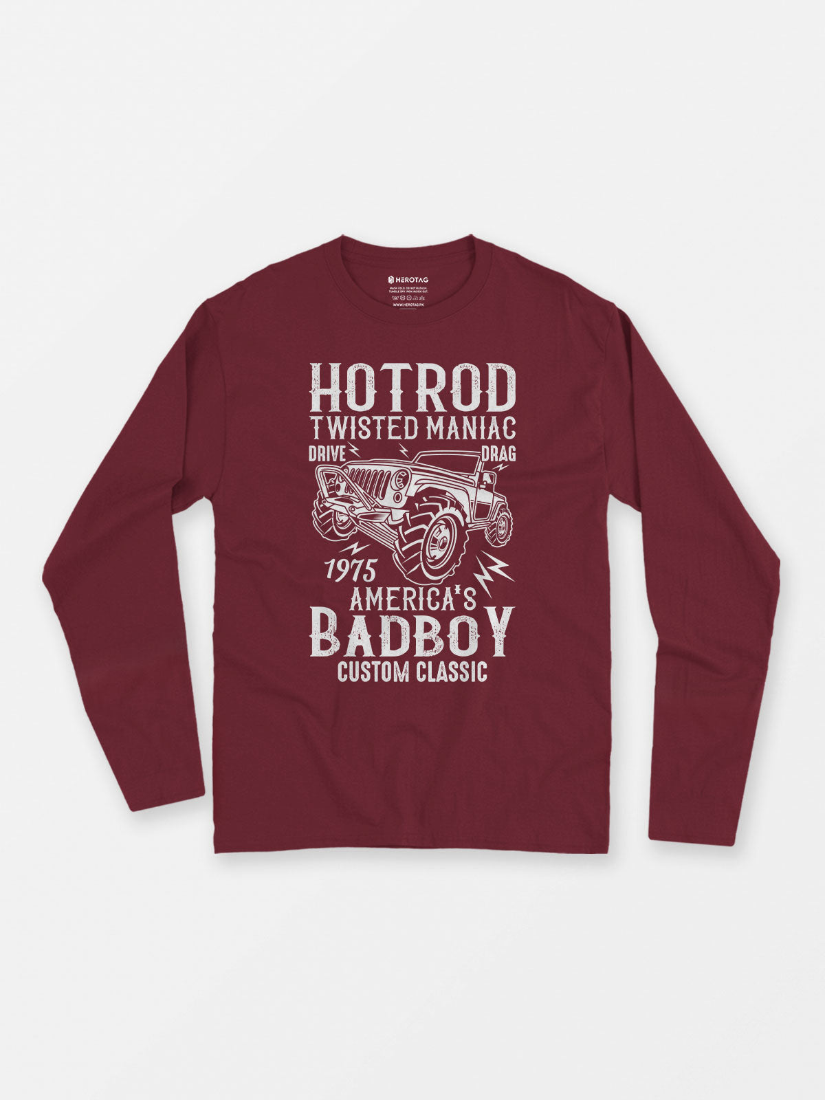 Hotrod Twisted Maniac Vintage - Long Sleeve T-Shirt