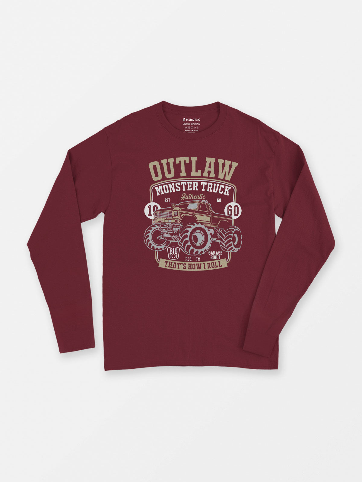 Outlaw Monster Truck - Long Sleeve T-Shirt