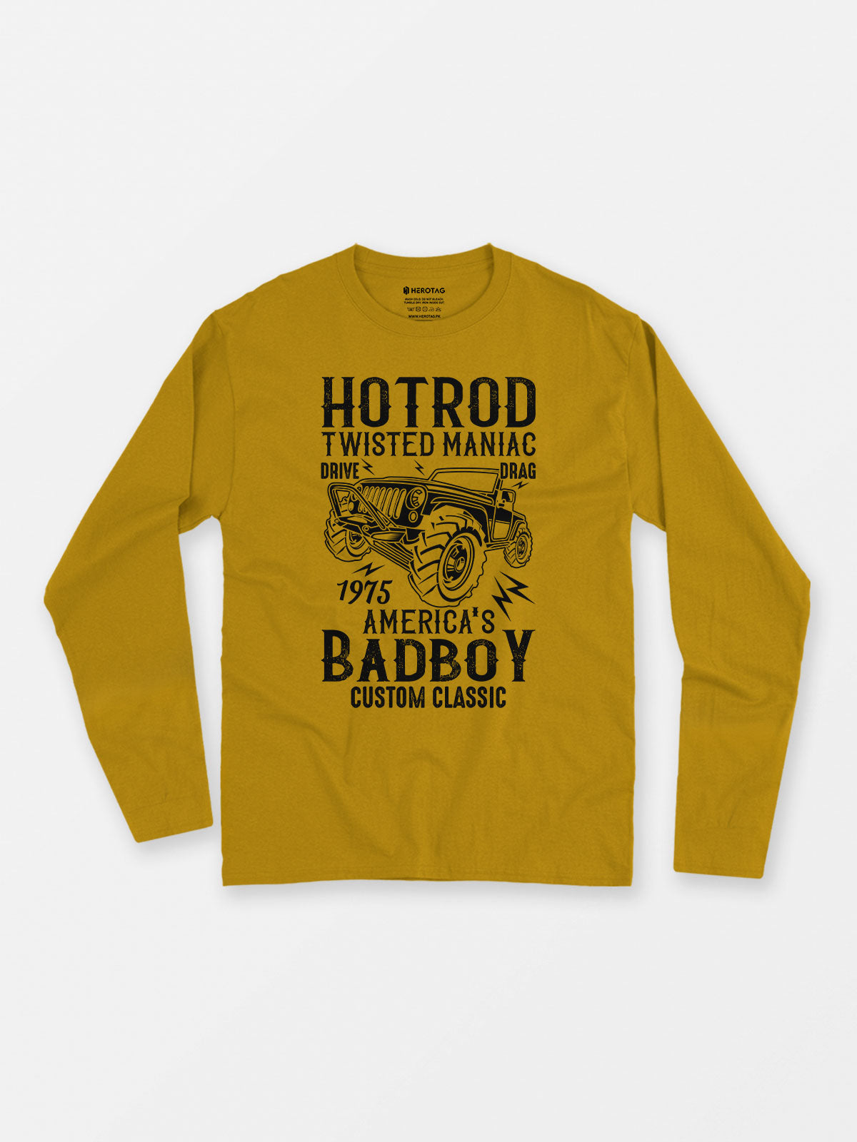 Hotrod Twisted Maniac Vintage - Long Sleeve T-Shirt