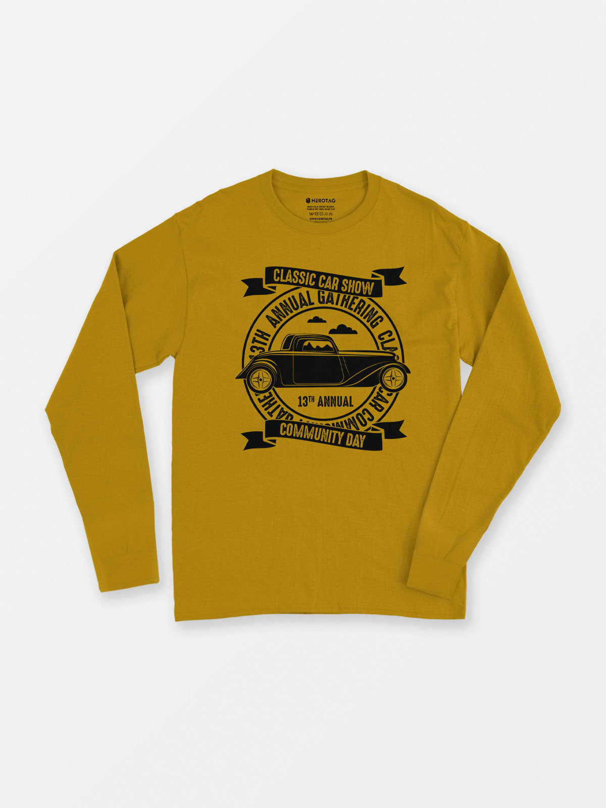 Classic Car Show 13th Annual Gathering - Long Sleeve T-Shirt