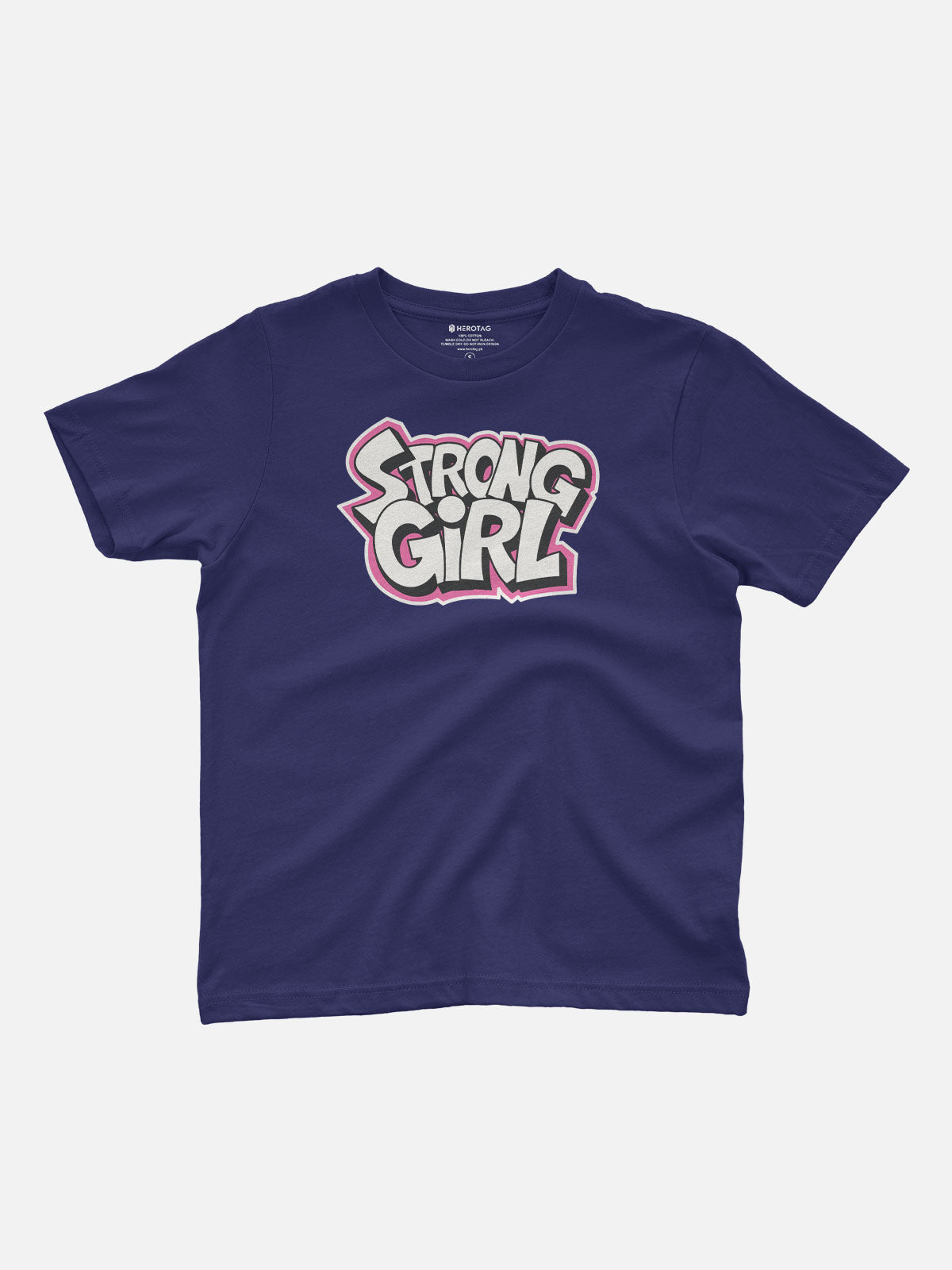 Strong Girl Empowering Kids T-Shirt