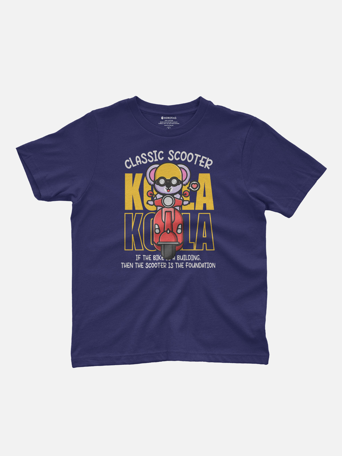 Classic Scooter Koala Kids T-Shirt