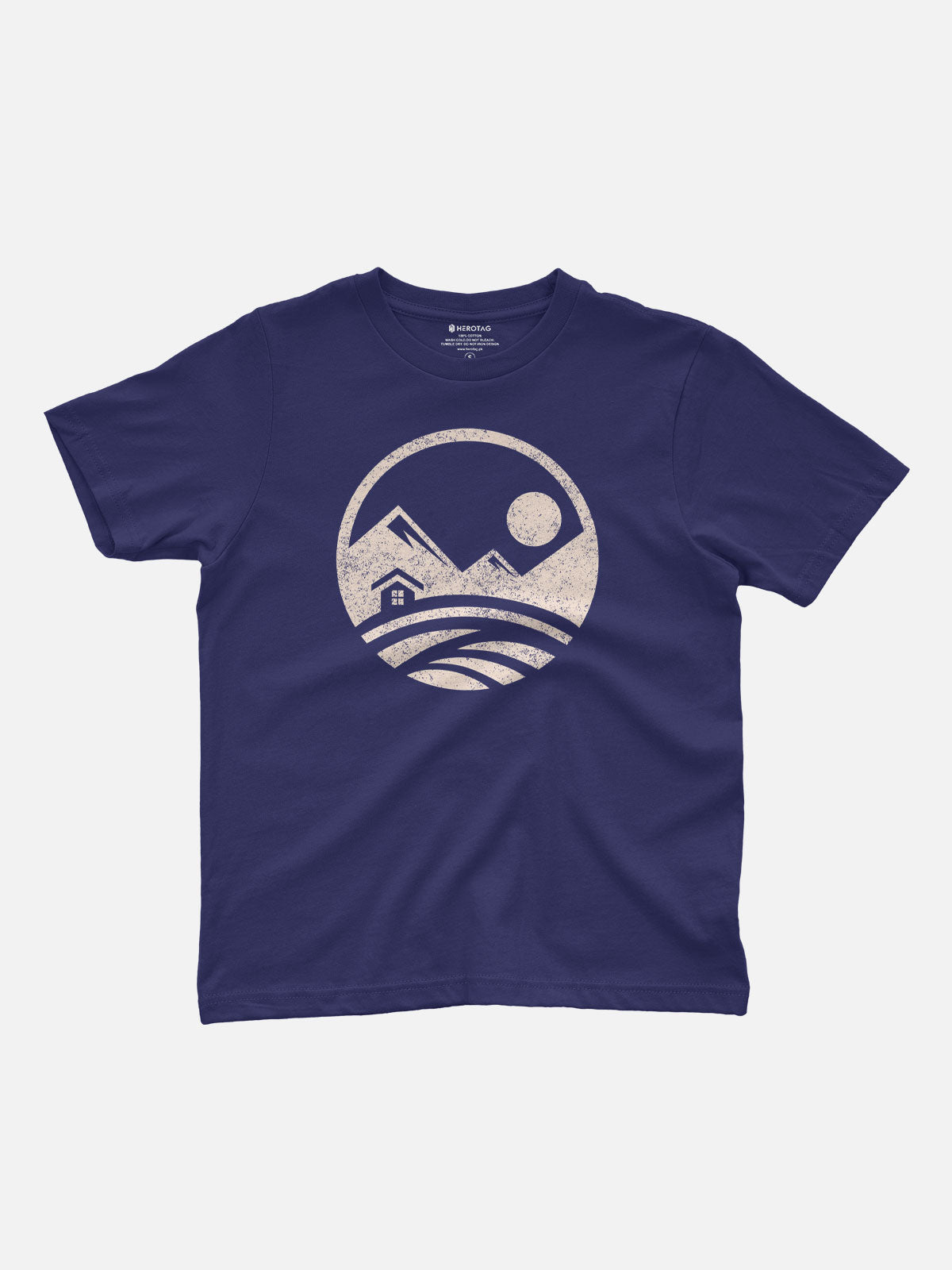Rustic Mountain Kids T-Shirt
