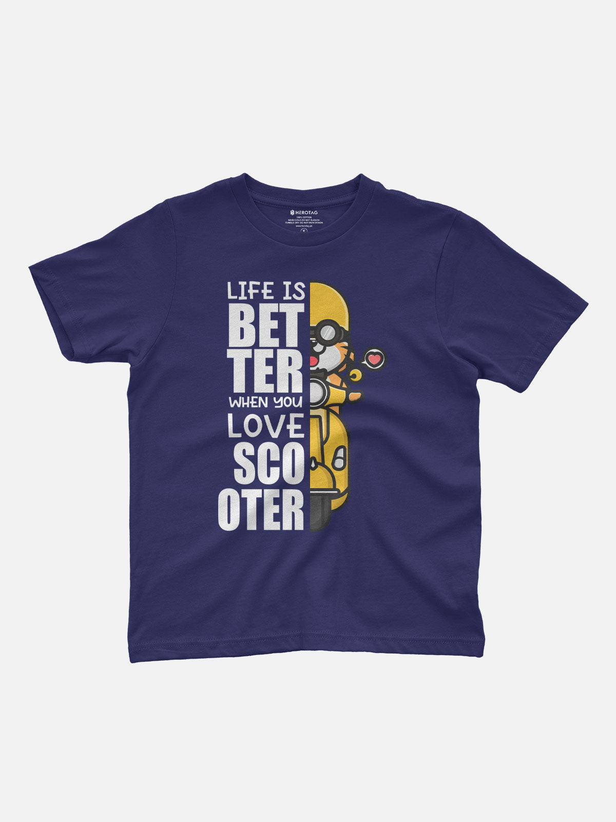 Life with Scooter Kids T-Shirt