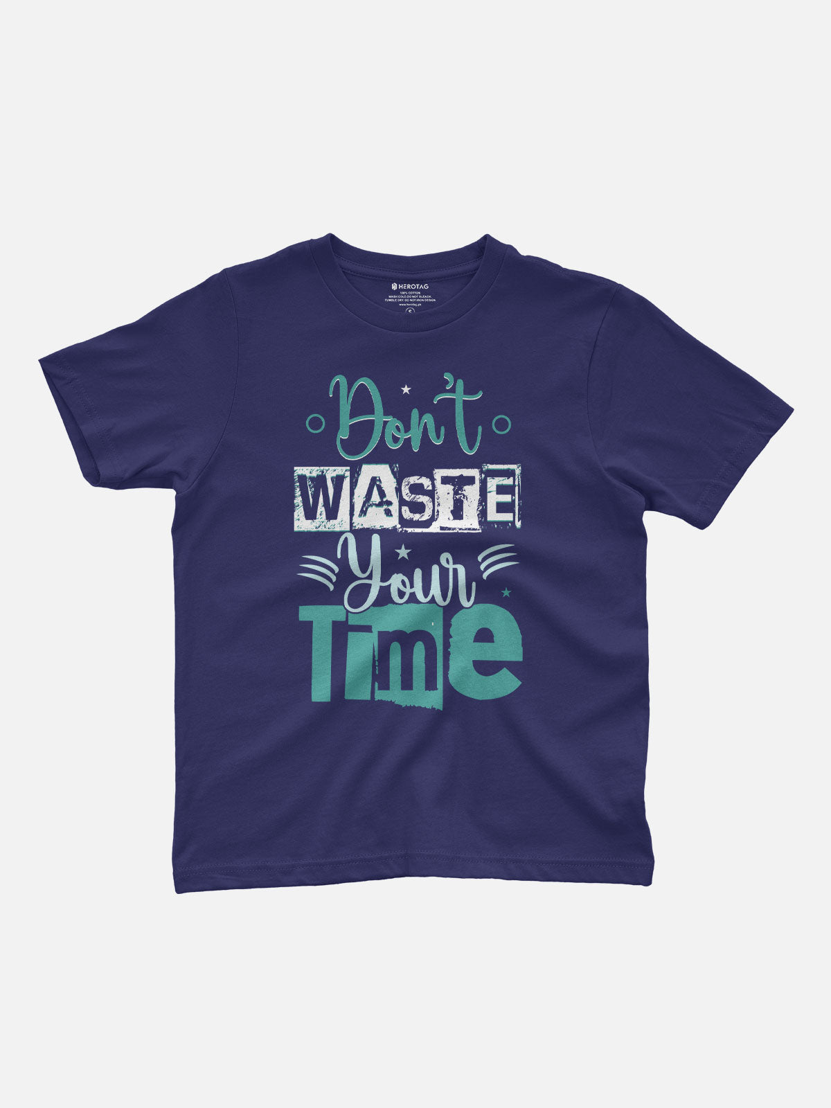 Don't Waste Your Time Kids T-Shirt