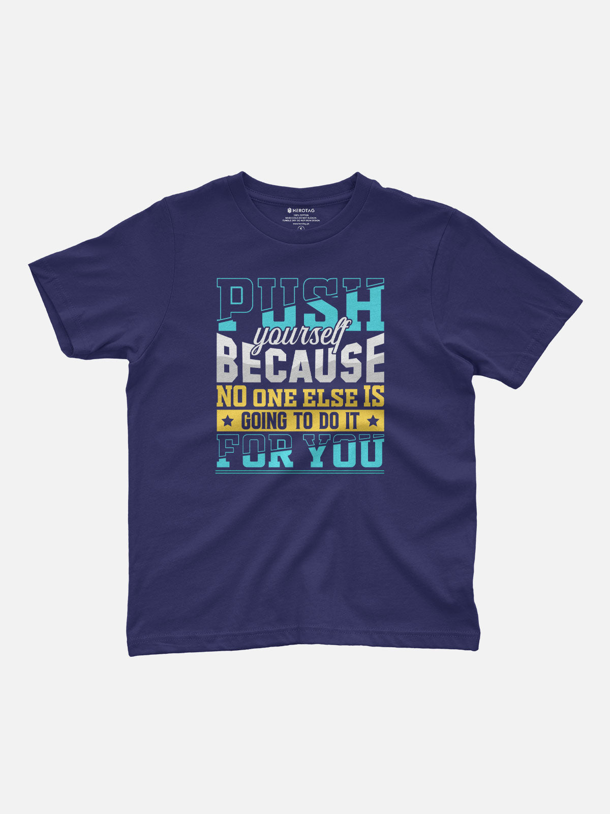 Push Yourself Kids T-Shirt