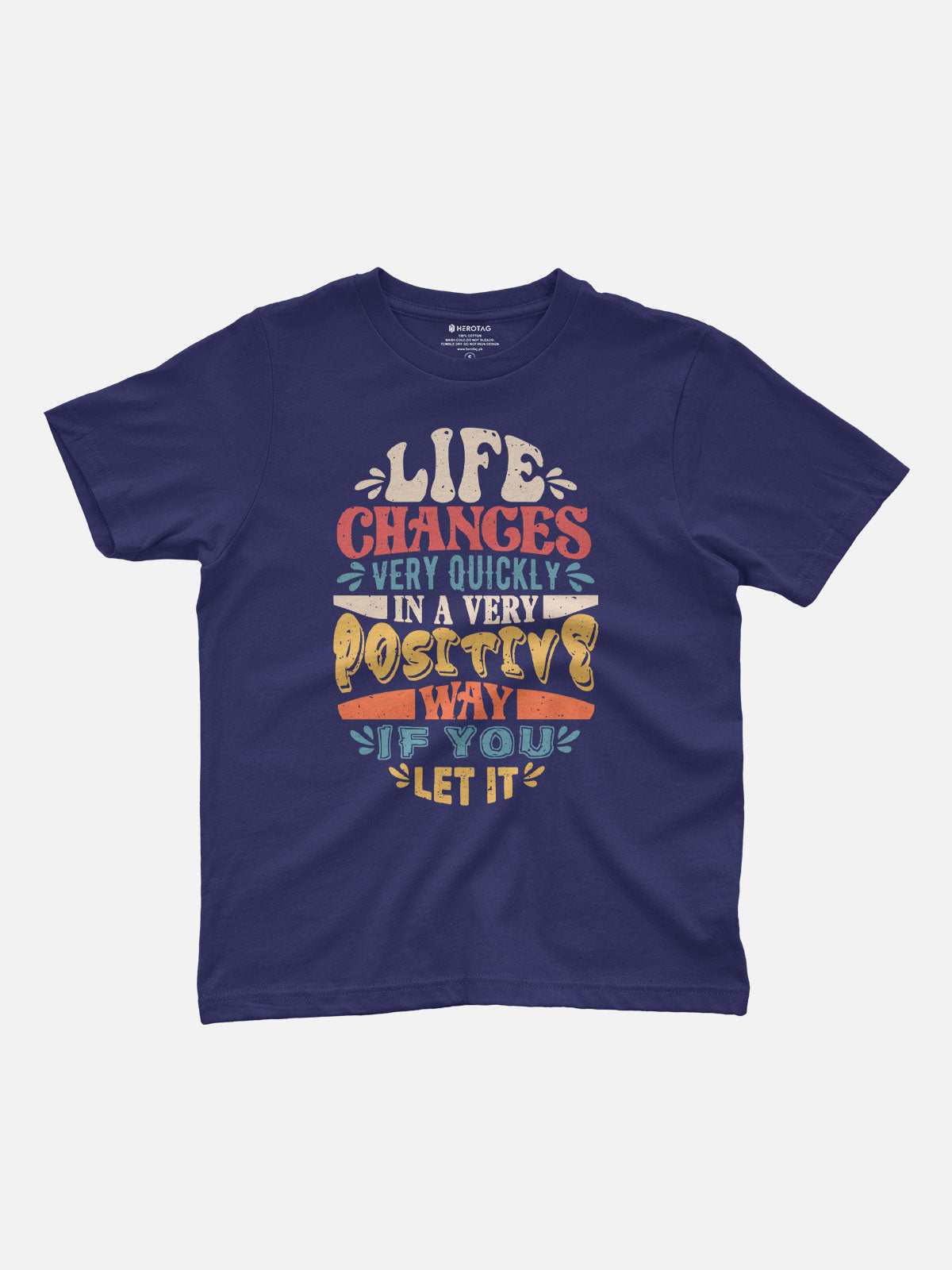 Life Changes Very Quickly Kids T-Shirt