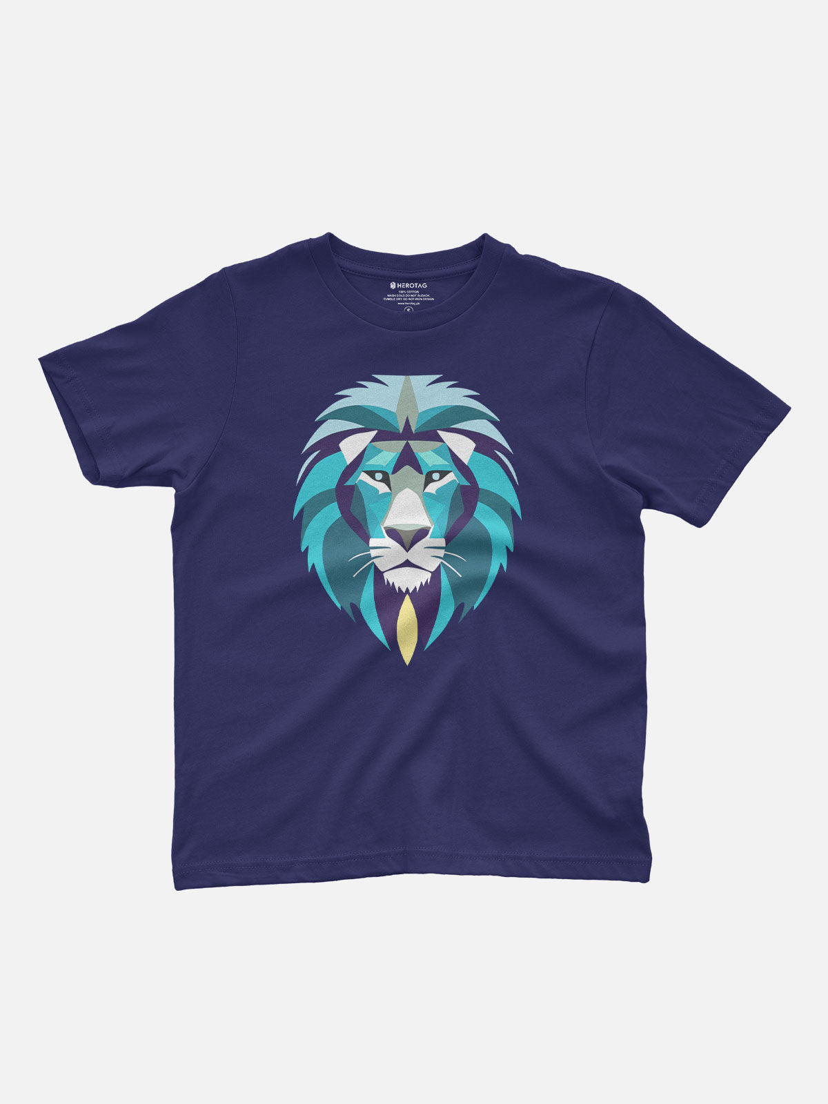Geometric Lion Kids T-Shirt