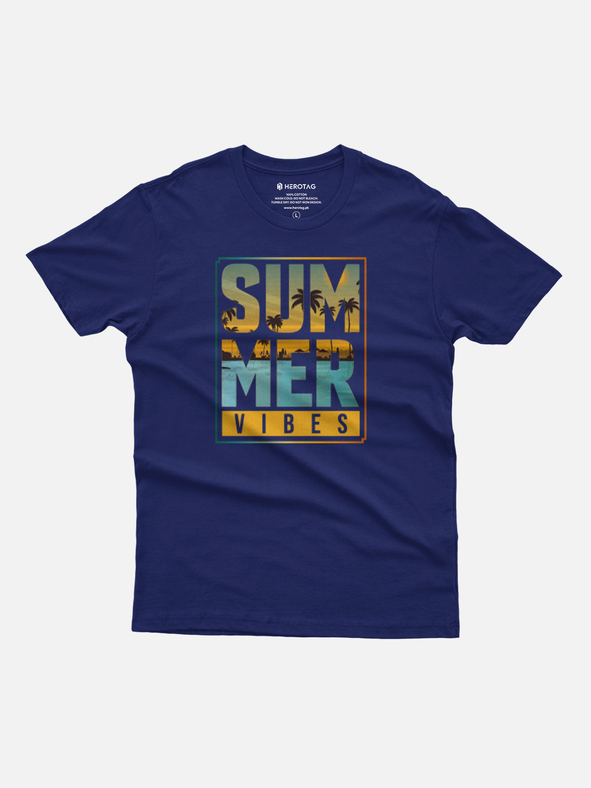 Summer Vibes Palm Tree T-Shirt