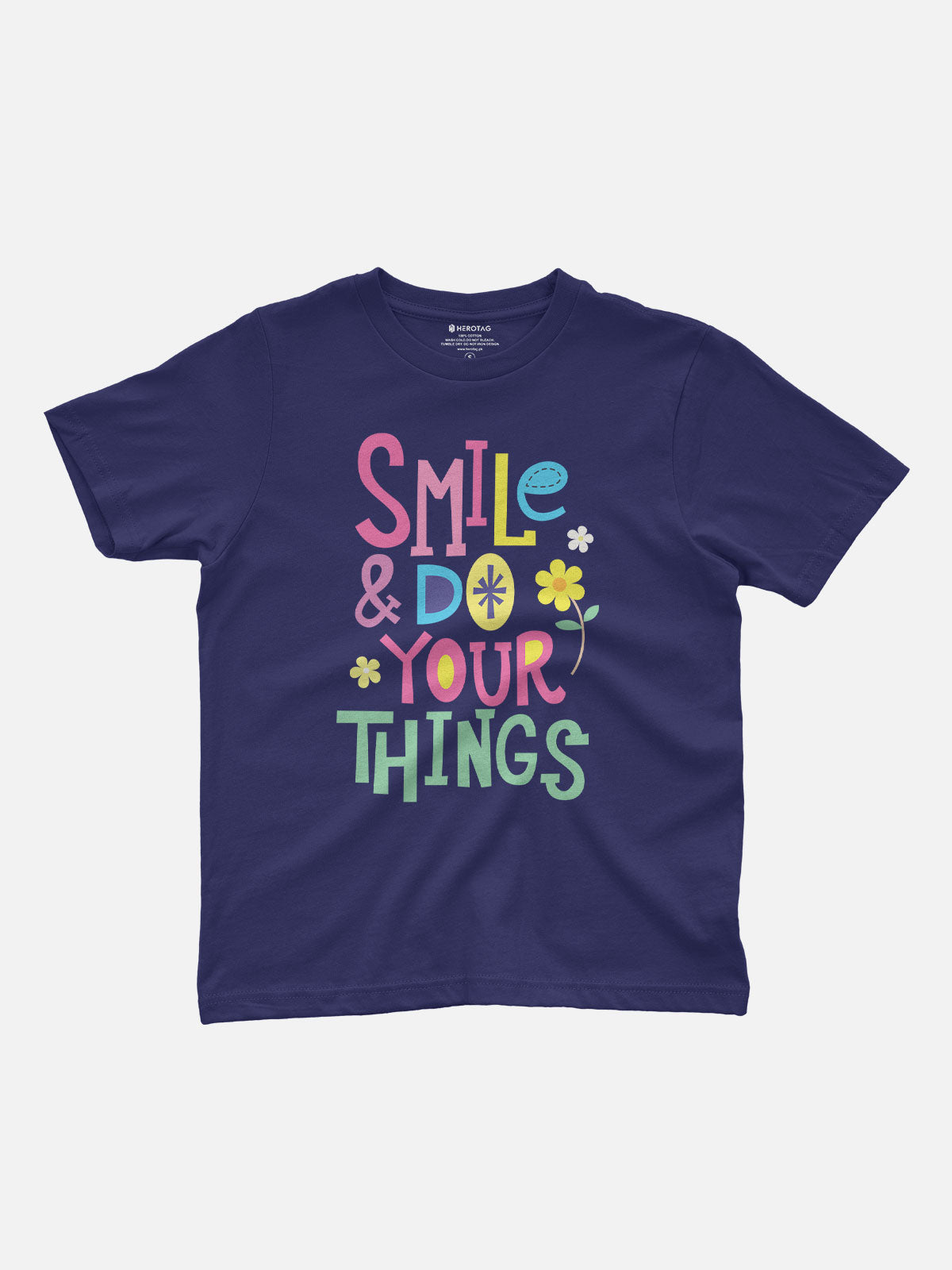 Smile & Positive Kids T-Shirt