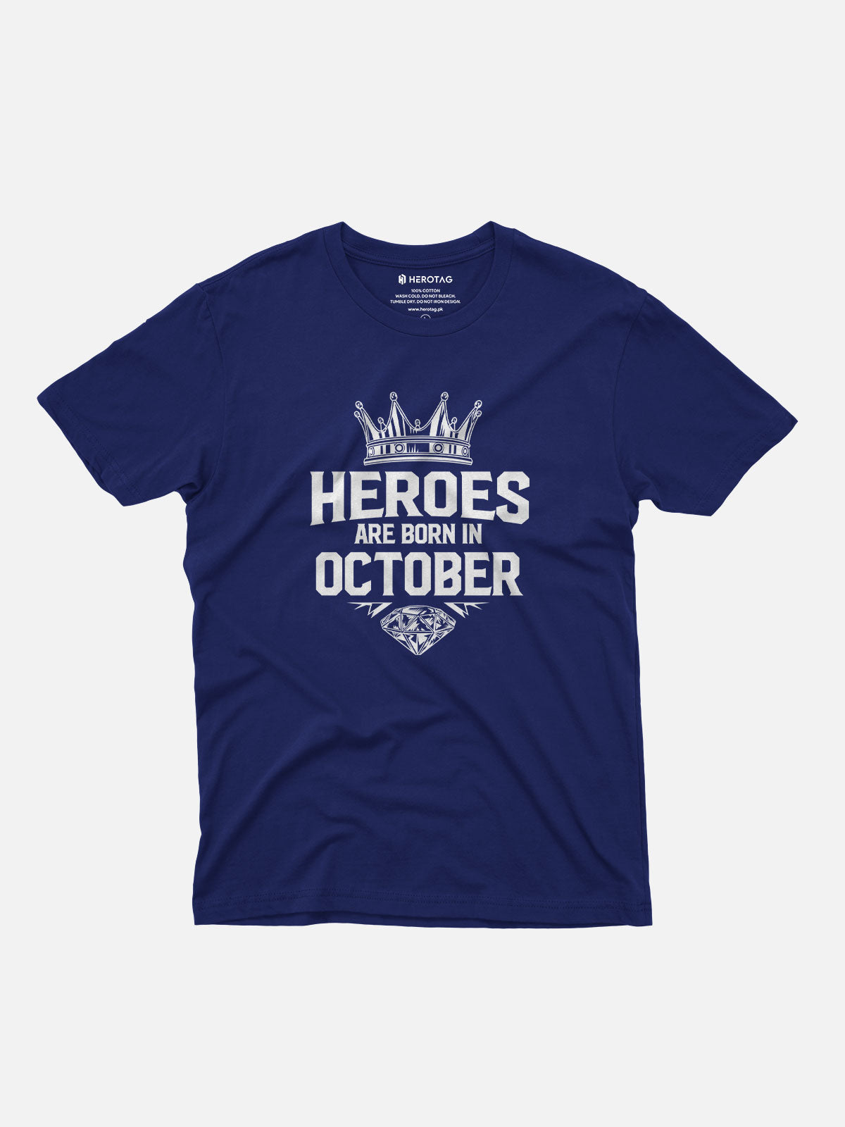 Heroes Are Born in October T-Shirt