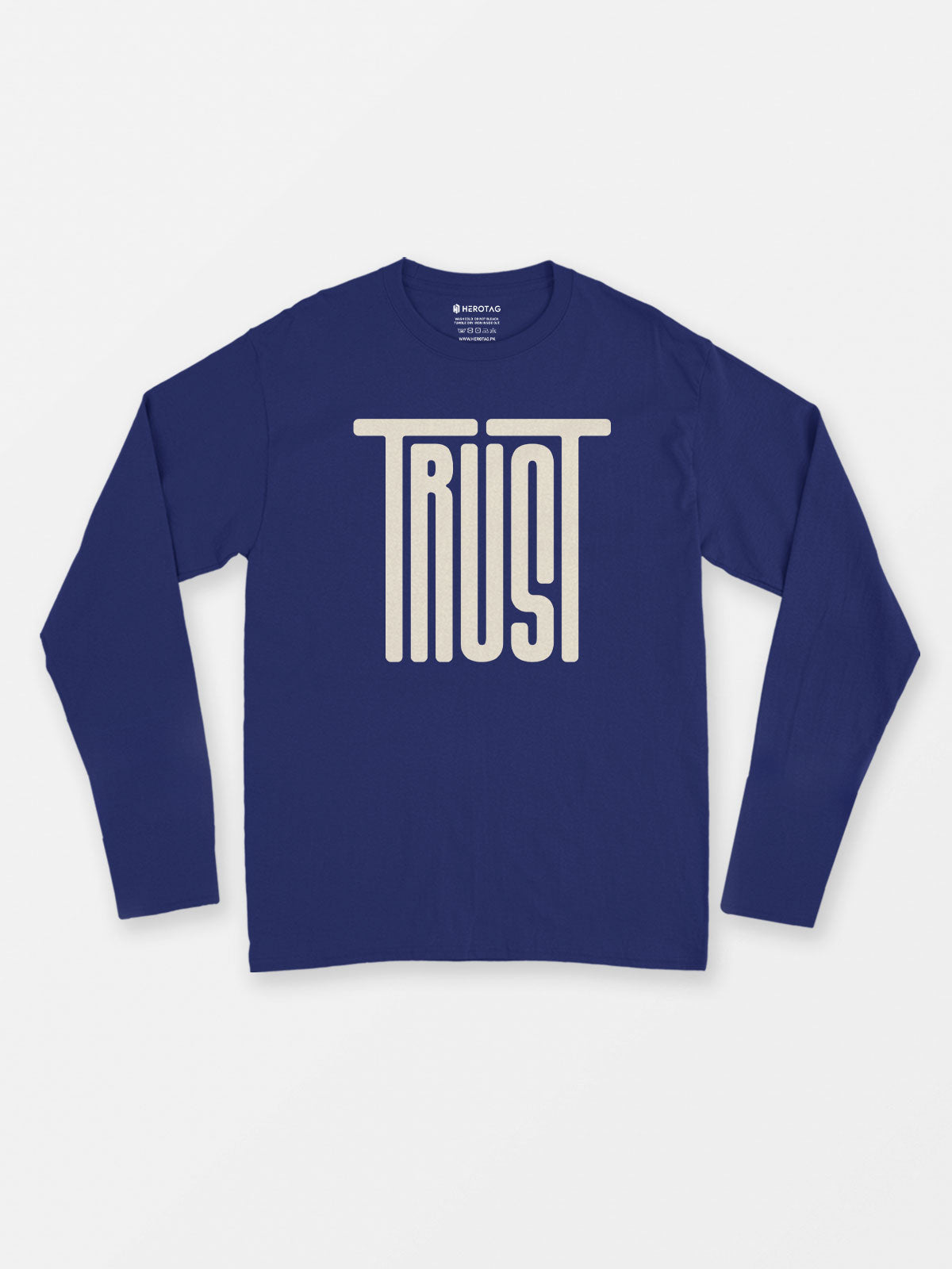 Trust Geometric Long Sleeve T-Shirt