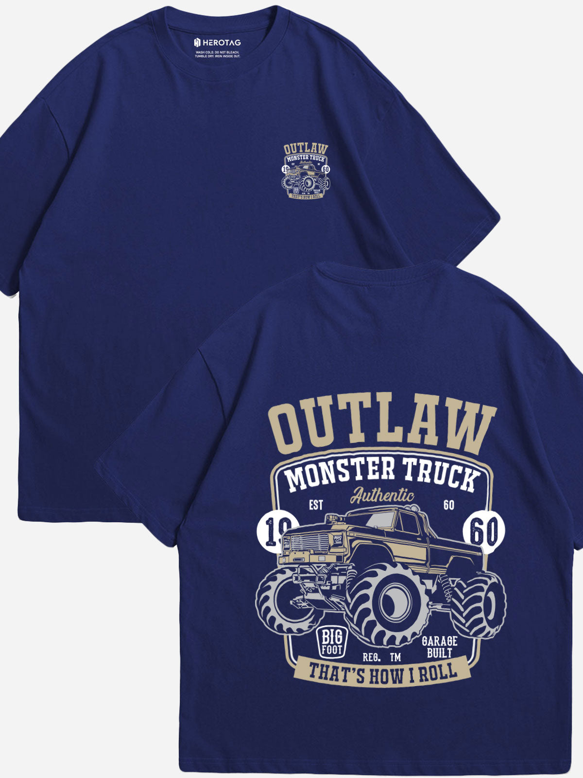 "OUTLAW Monster Truck" Oversized T-Shirt