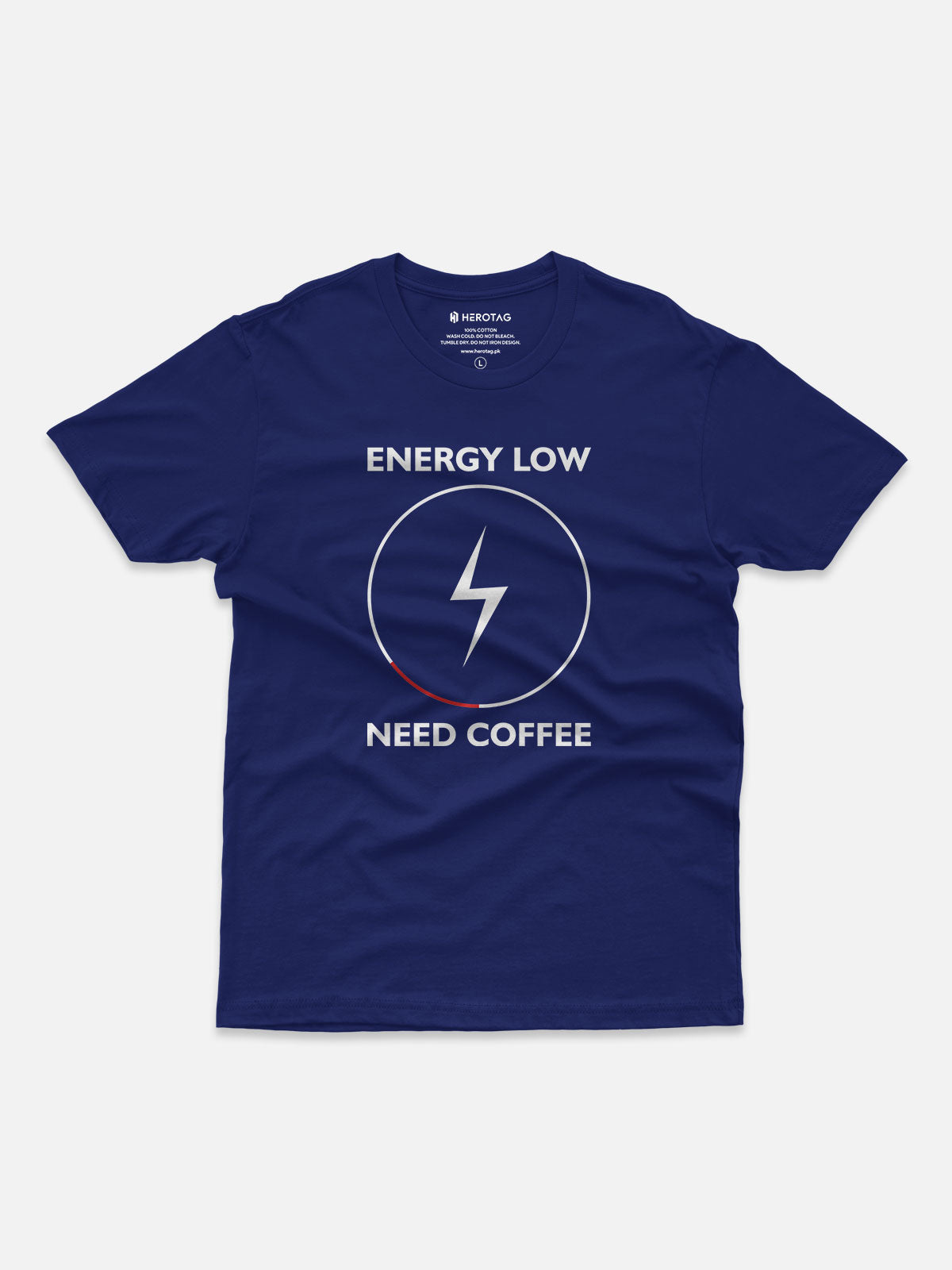 Energy Low Need Coffee T-Shirt