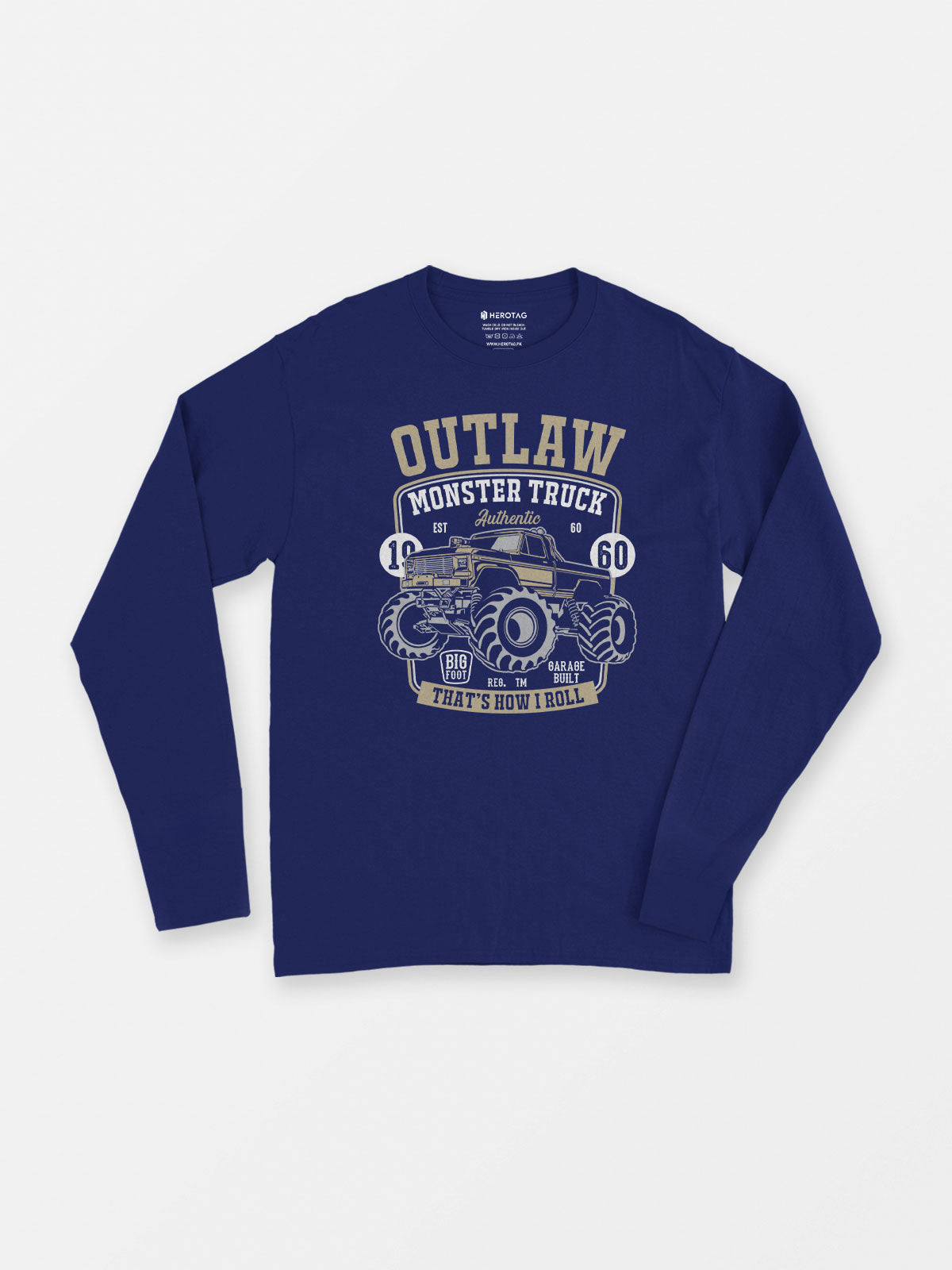Outlaw Monster Truck - Long Sleeve T-Shirt