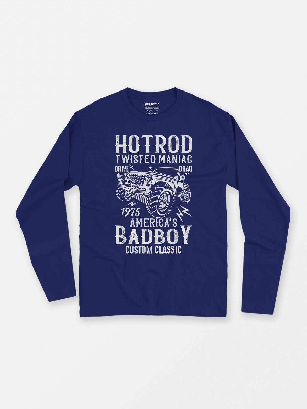 Hotrod Twisted Maniac Vintage - Long Sleeve T-Shirt