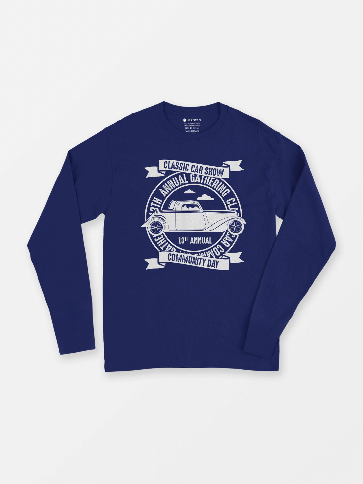 Classic Car Show 13th Annual Gathering - Long Sleeve T-Shirt