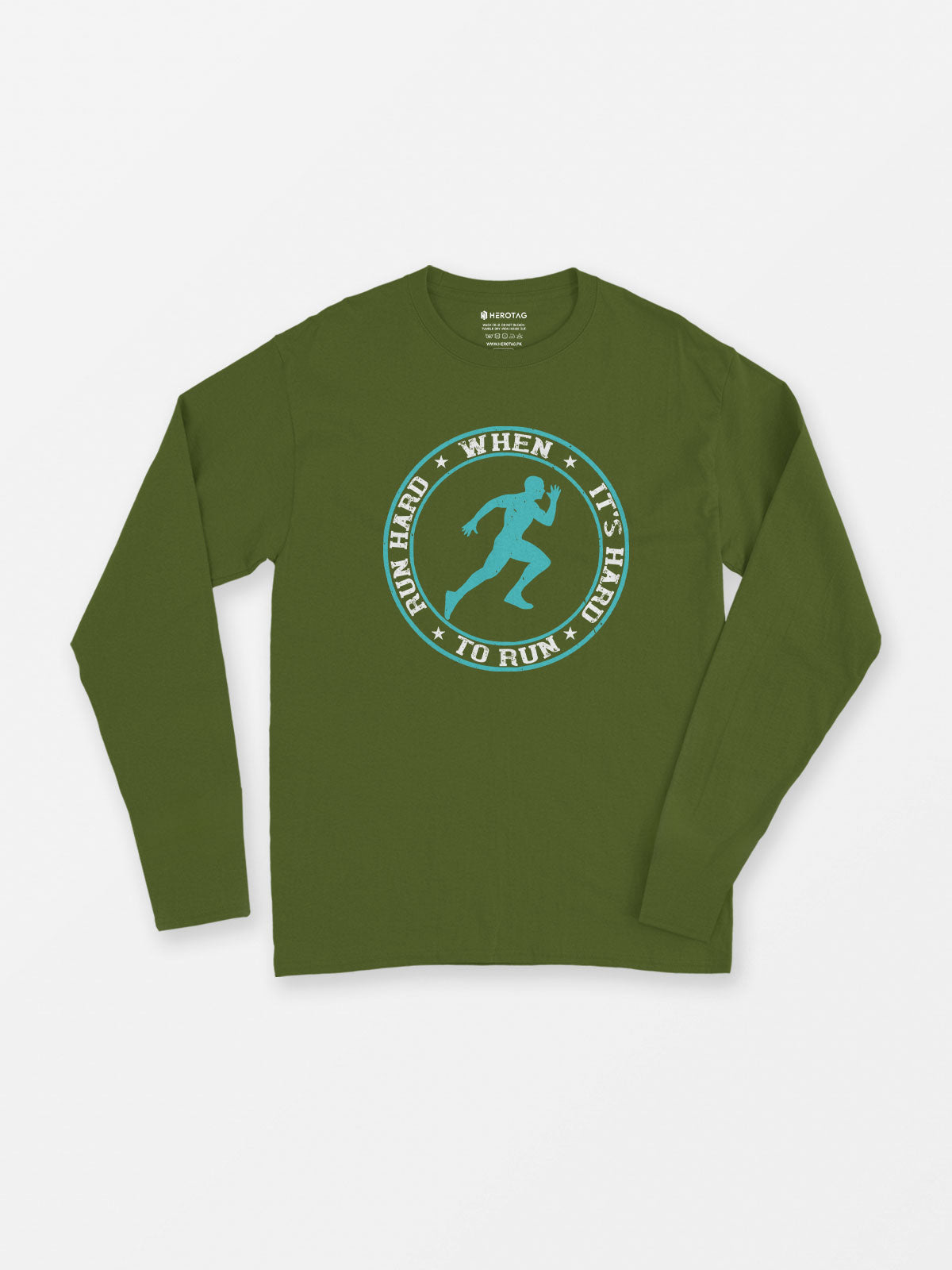 Run Hard Long Sleeve T-Shirt