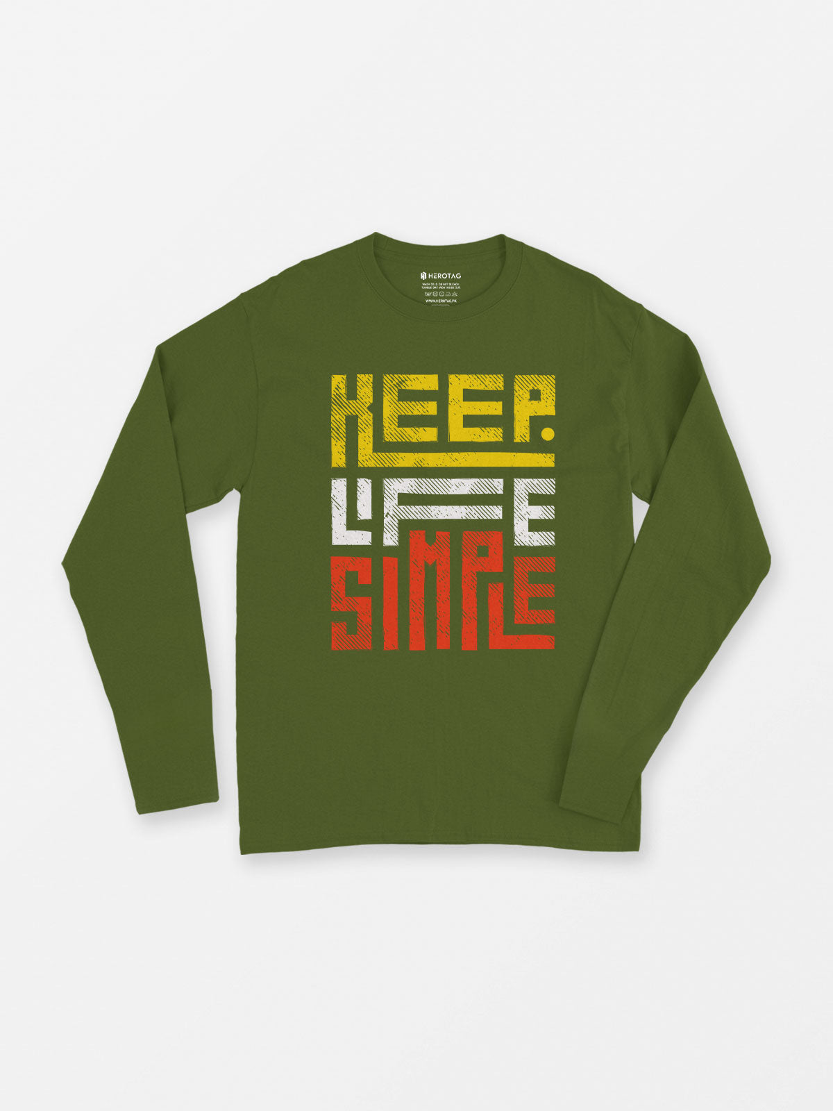 Keep Life Simple Long Sleeve T-Shirt