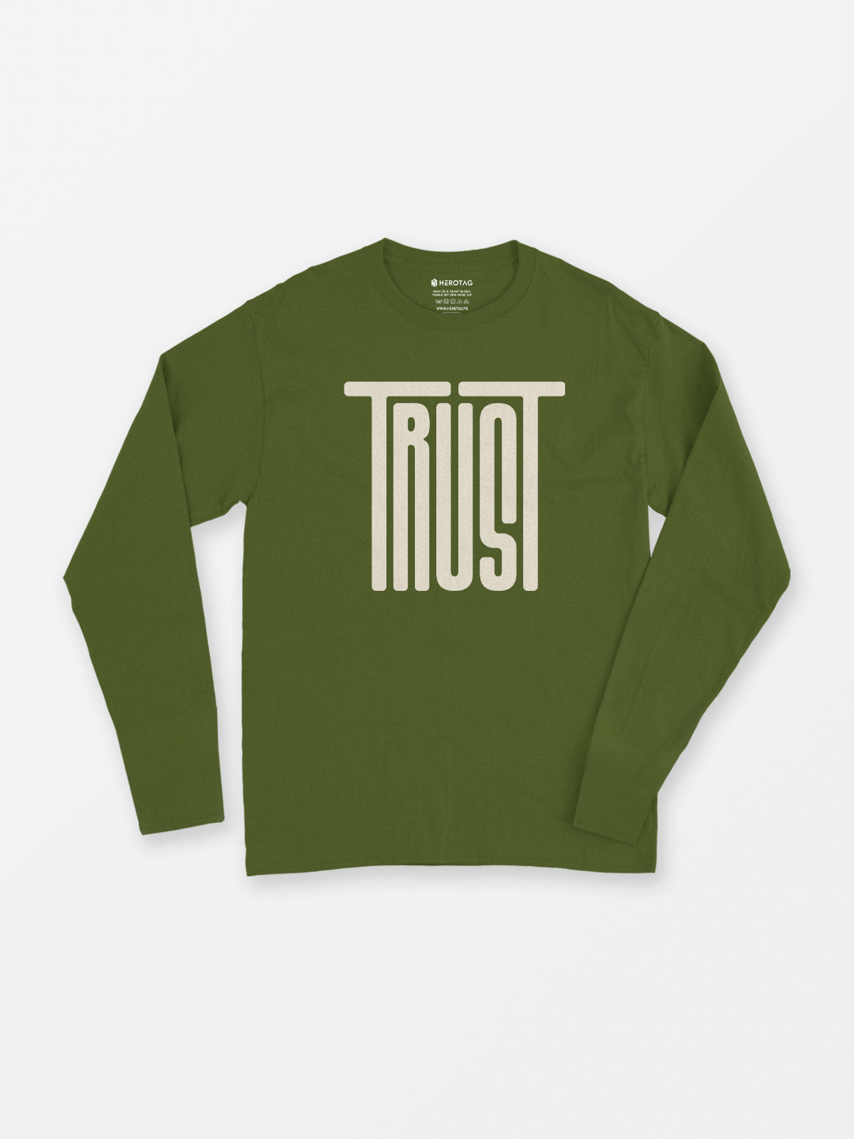 Trust Geometric Long Sleeve T-Shirt