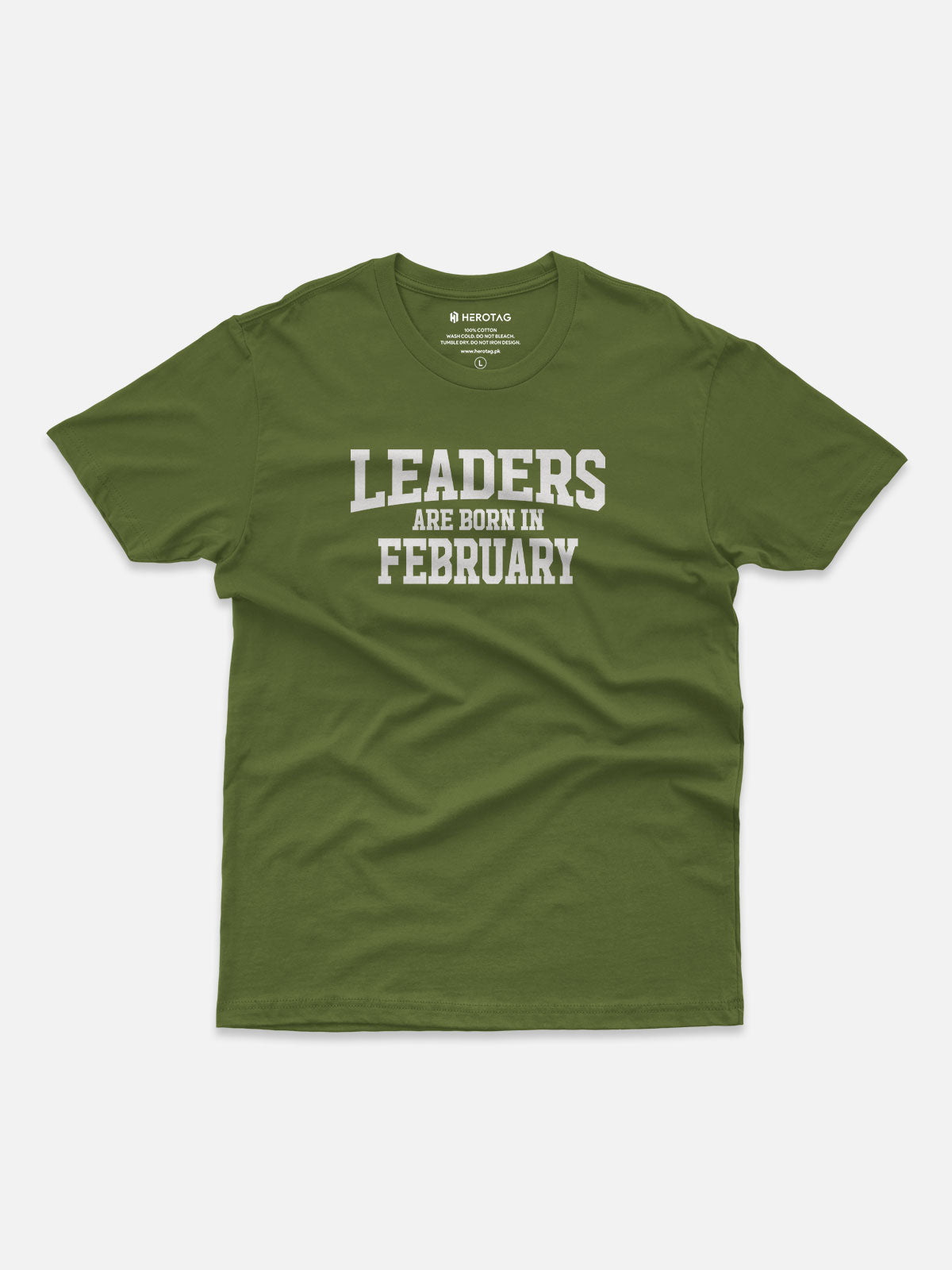 Leaders Are Born in February T-Shirt