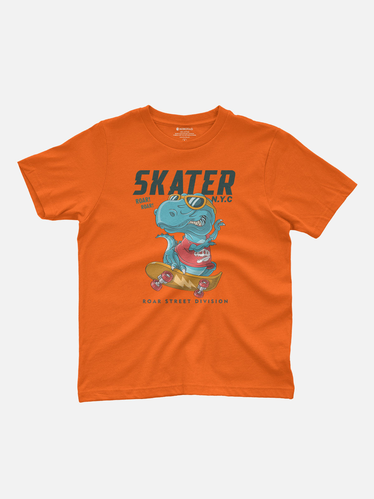 Skater Dinosaur NYC Kids T-Shirt