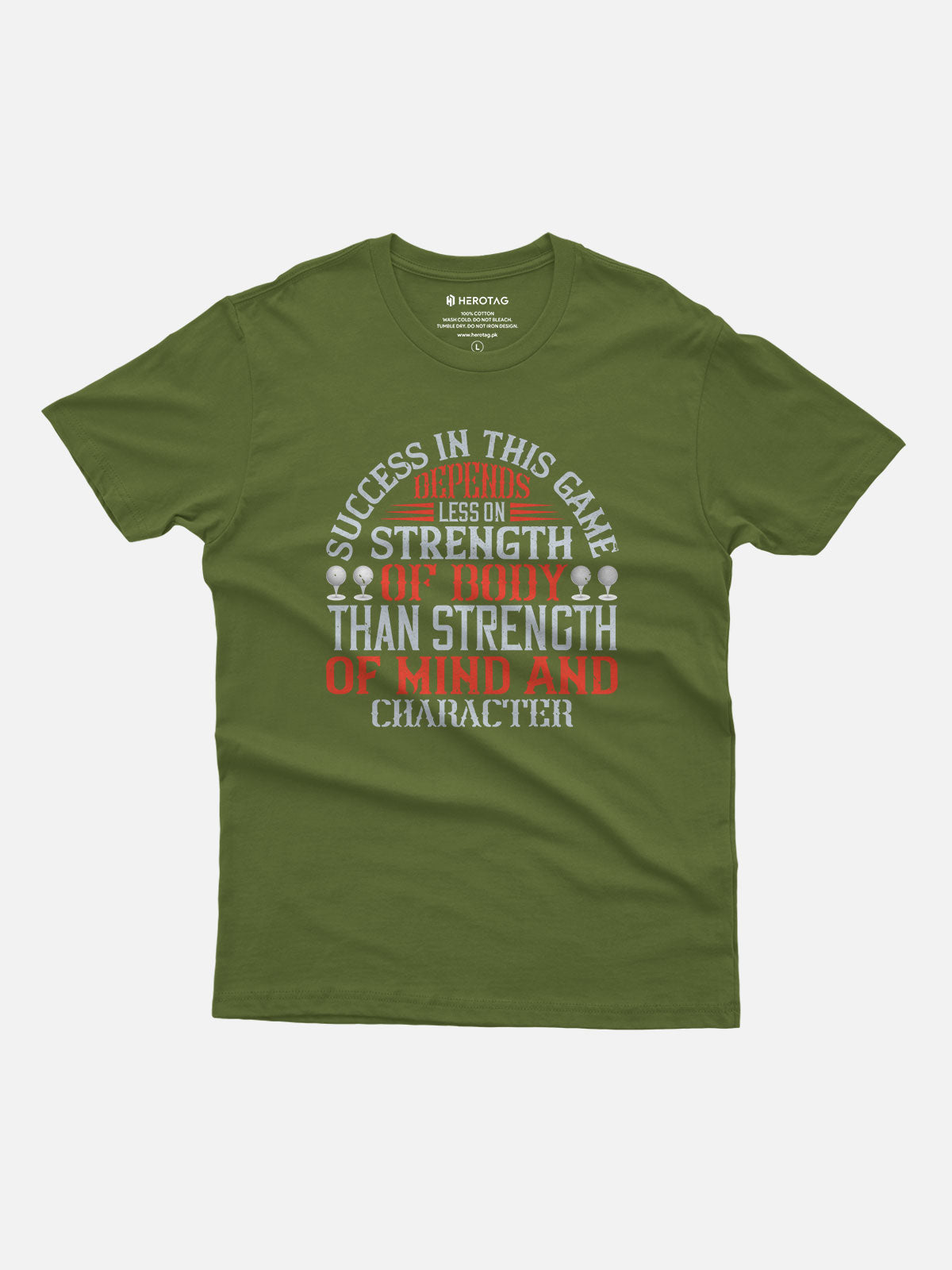 Success Depends on Mind and Character T-Shirt