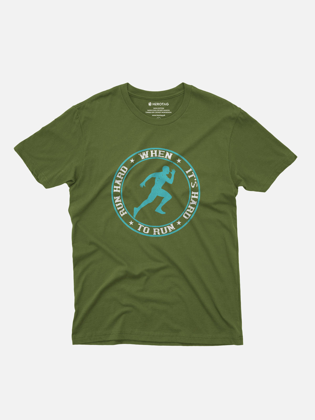 Run Hard When It's Hard to Run T-Shirt