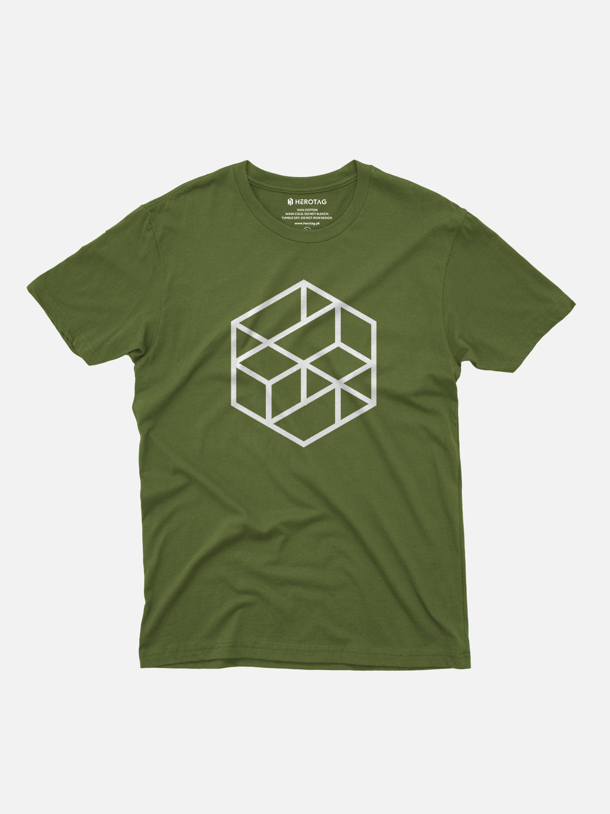 Geometric Hexagon Men's T-Shirt
