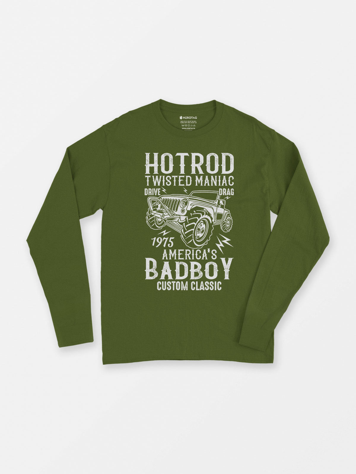 Hotrod Twisted Maniac Vintage - Long Sleeve T-Shirt