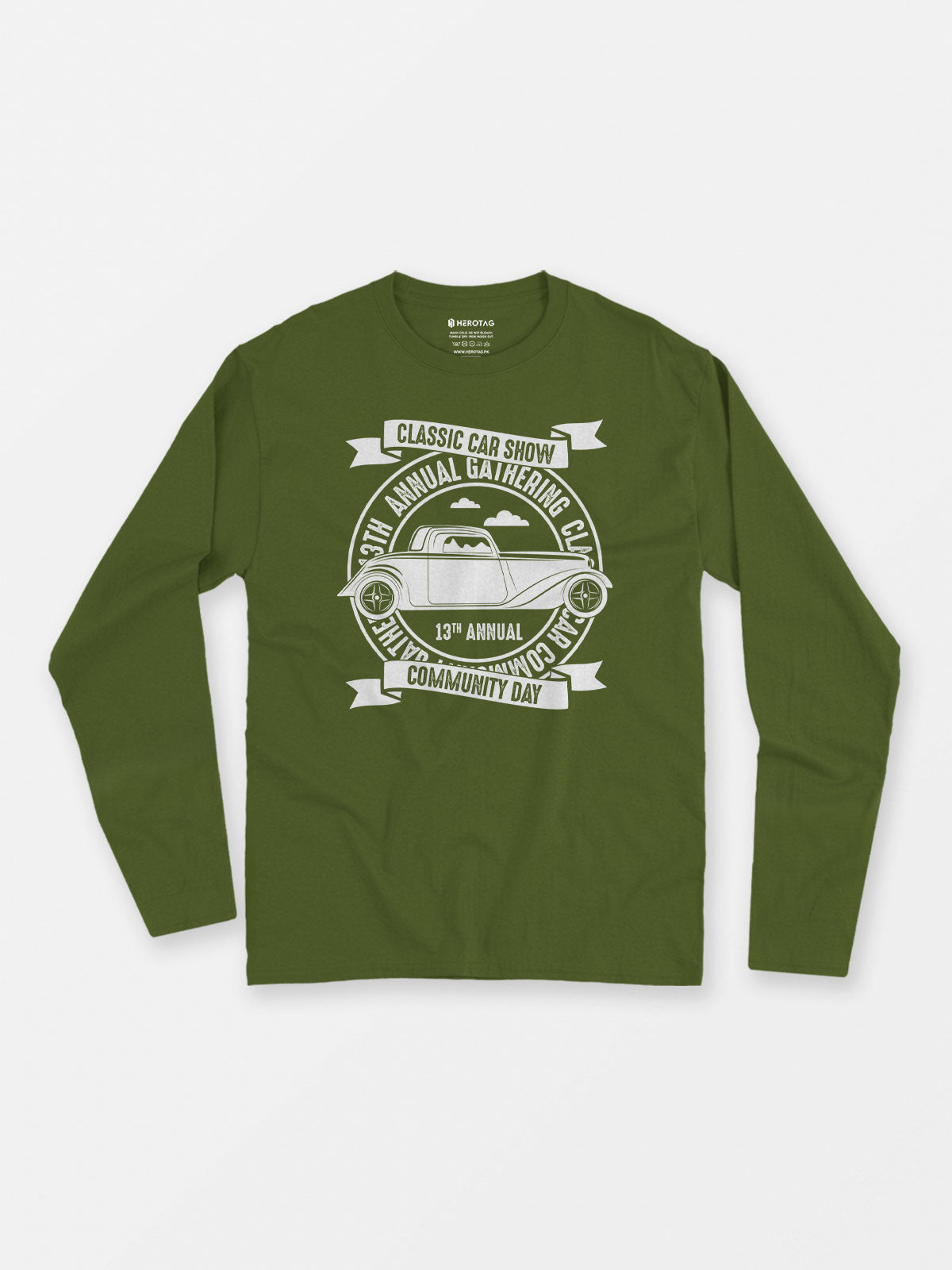 Classic Car Show 13th Annual Gathering - Long Sleeve T-Shirt