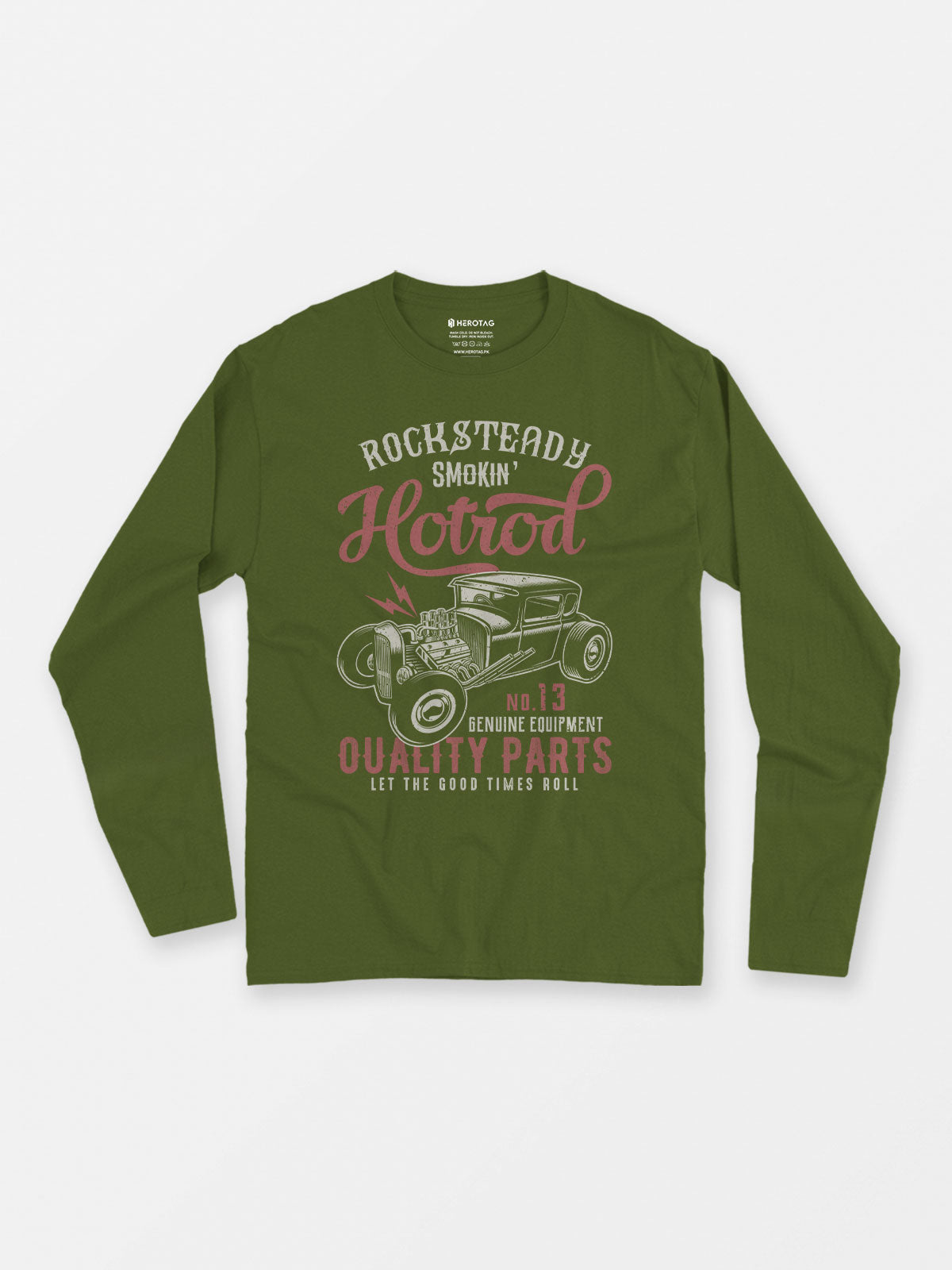Rocksteady Smokin' Hotrod - Long-Sleeve T-Shirt