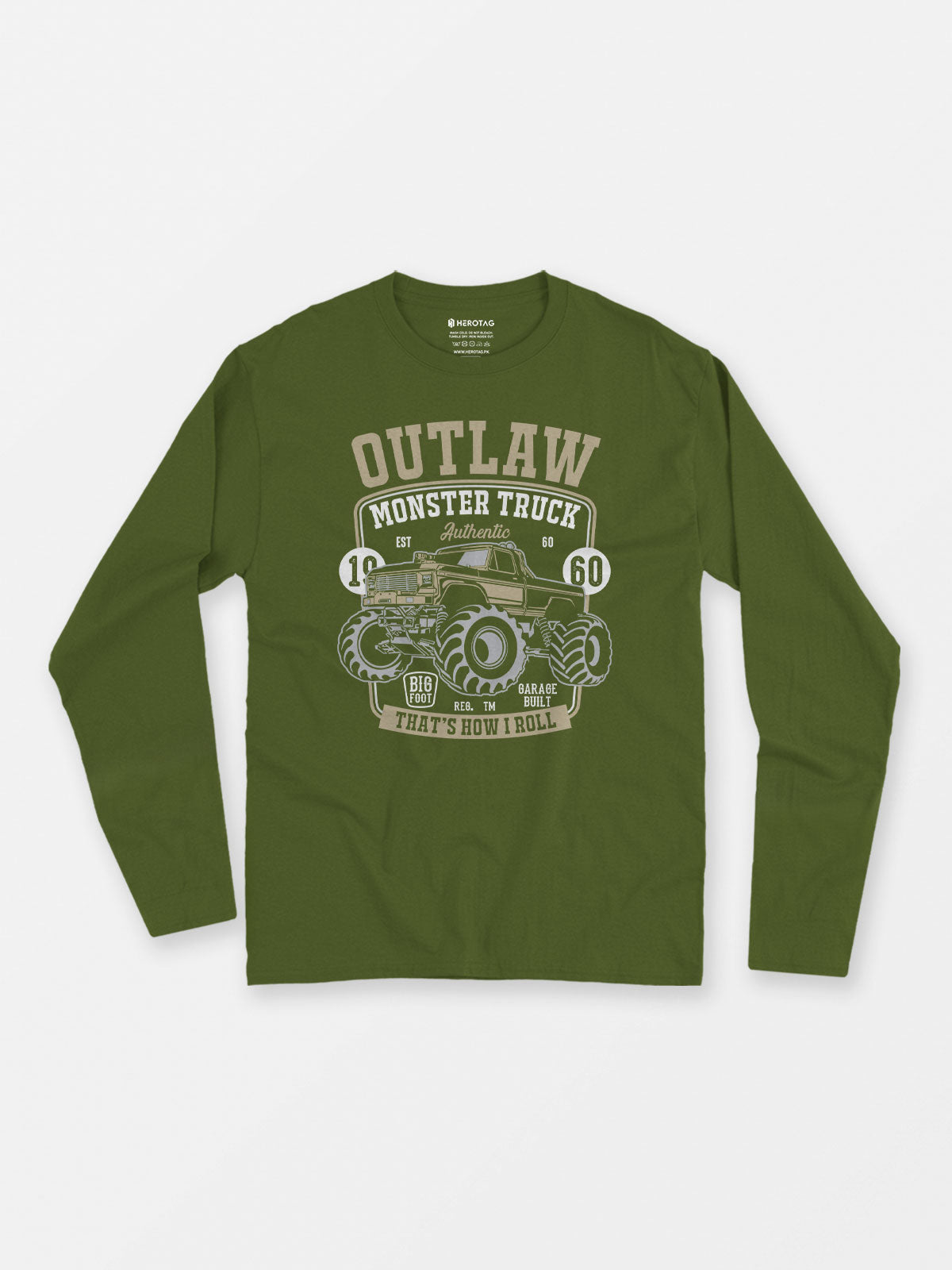 Outlaw Monster Truck - Long Sleeve T-Shirt
