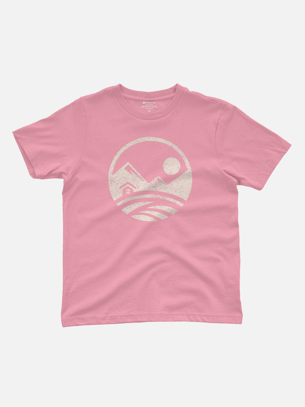 Rustic Mountain Kids T-Shirt