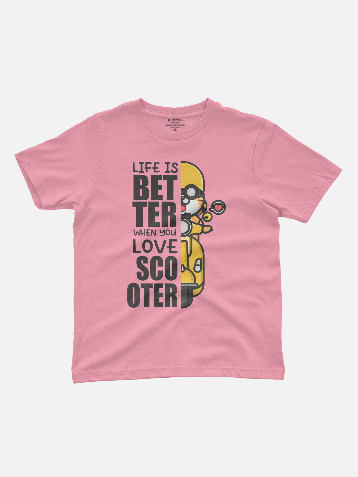 Life with Scooter Kids T-Shirt