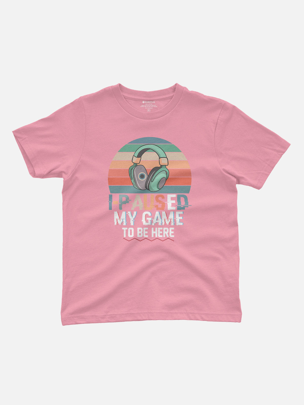 I Paused My Game Kids T-Shirt