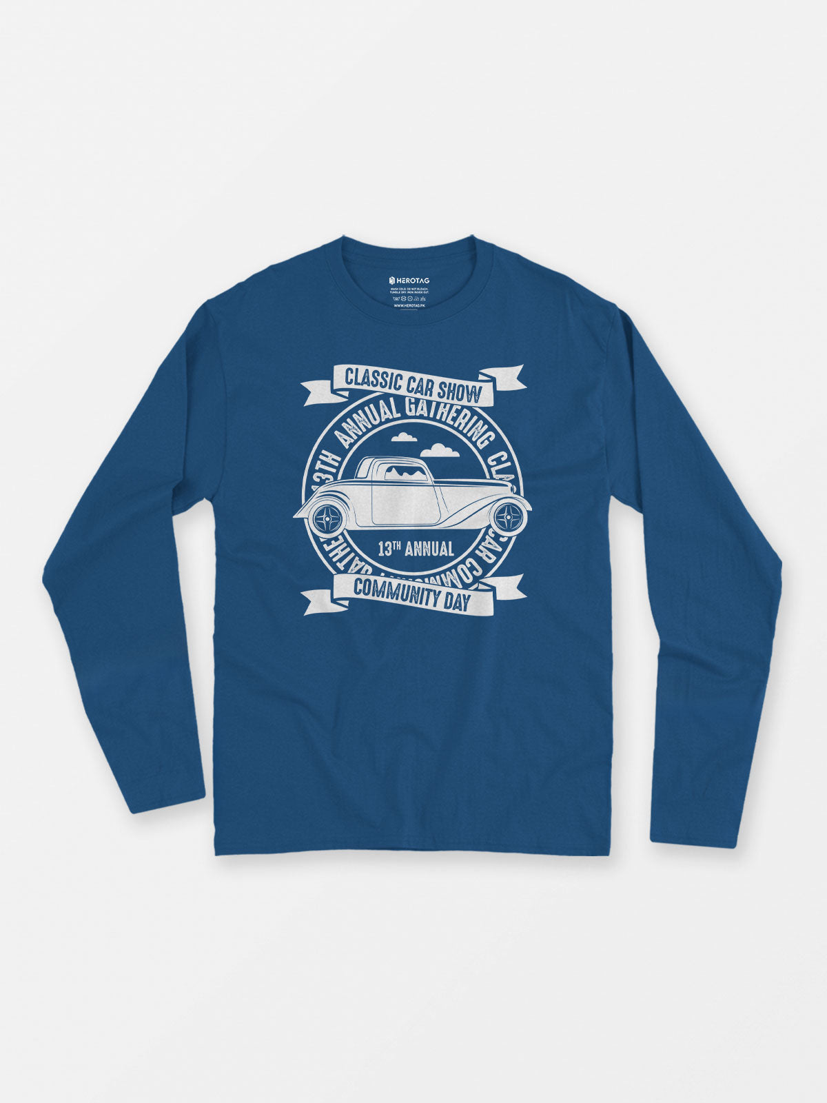 Classic Car Show 13th Annual Gathering - Long Sleeve T-Shirt
