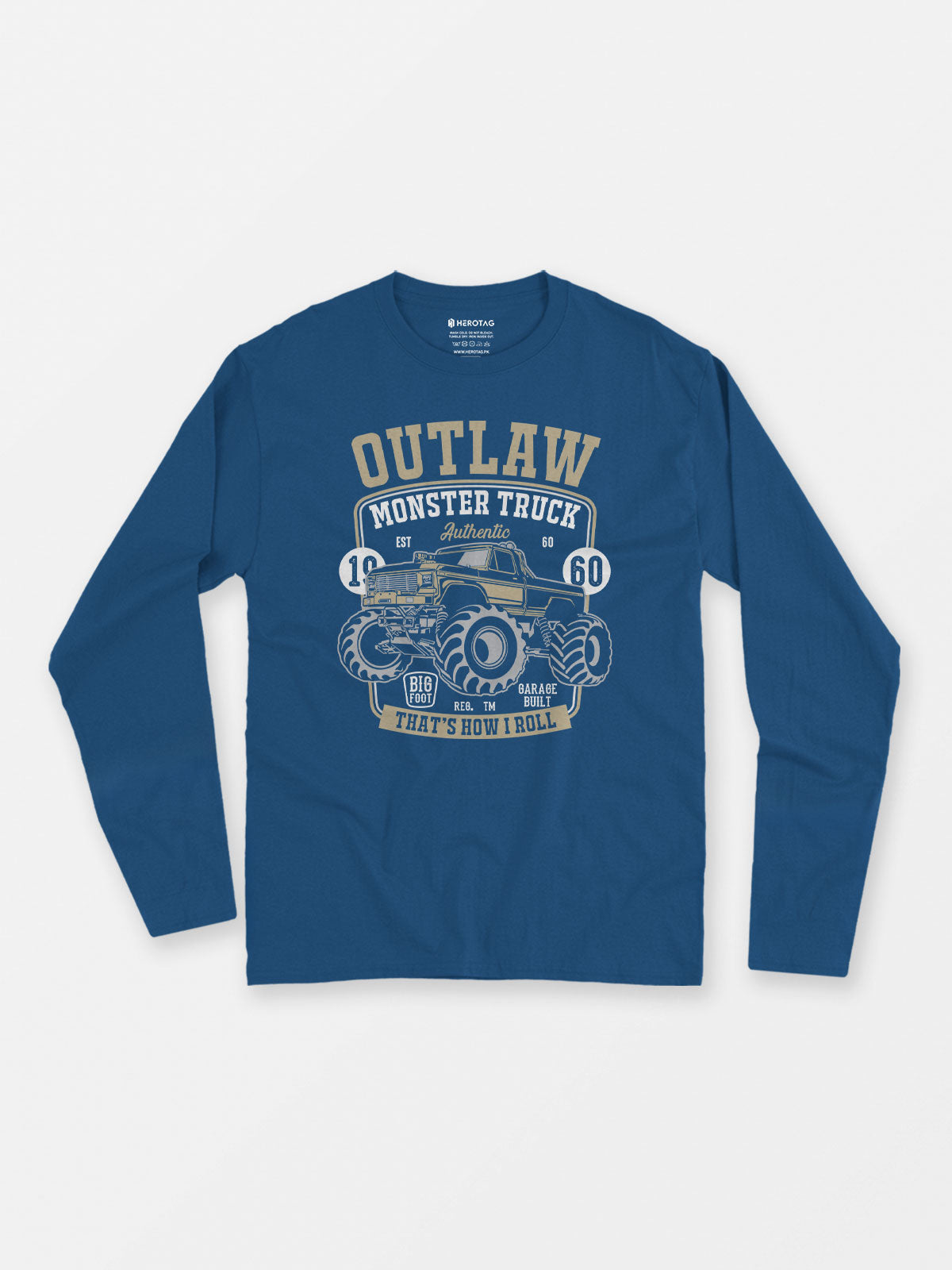 Outlaw Monster Truck - Long Sleeve T-Shirt