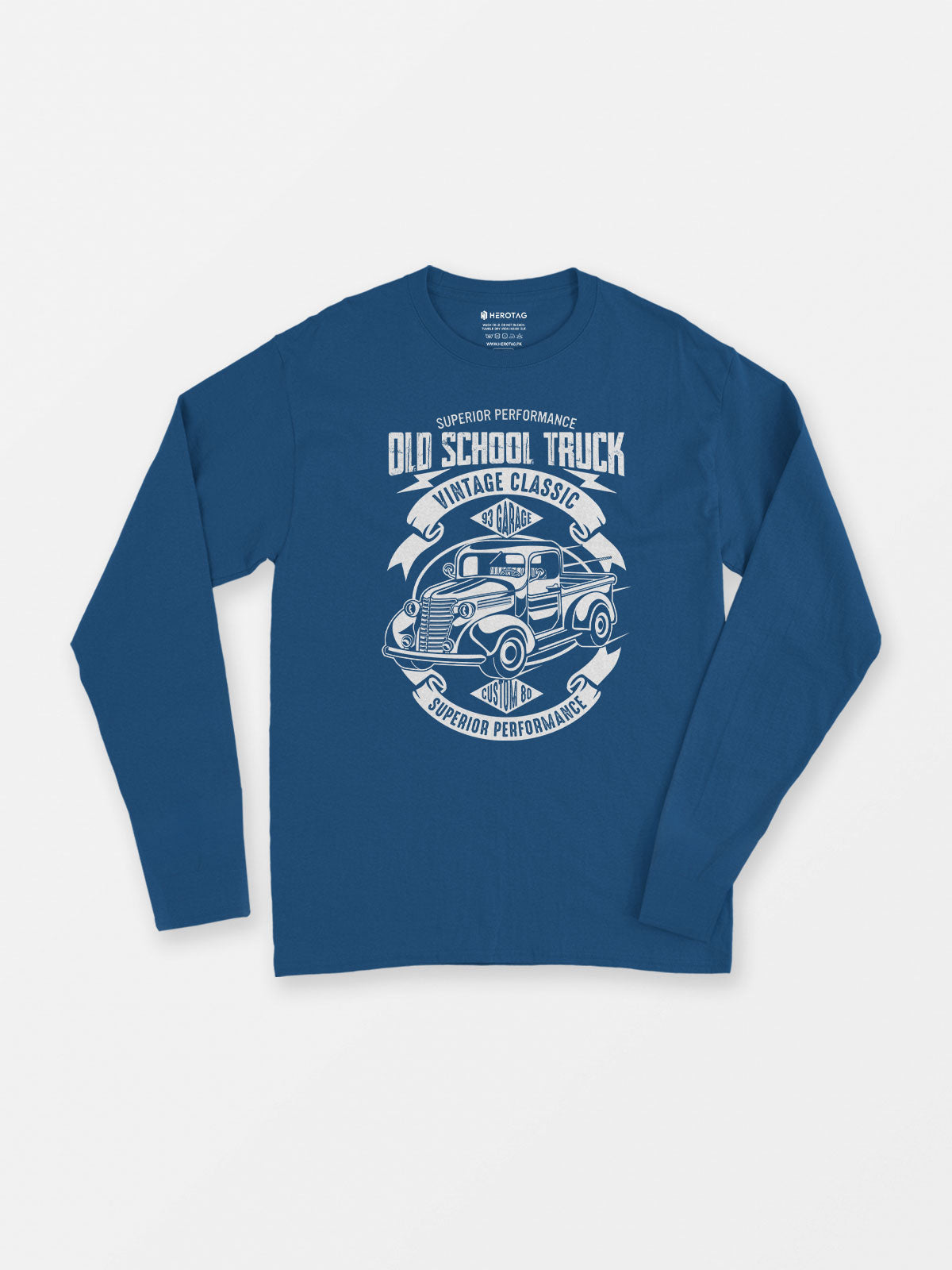Vintage Classic Old School Truck - Long Sleeve T-Shirt